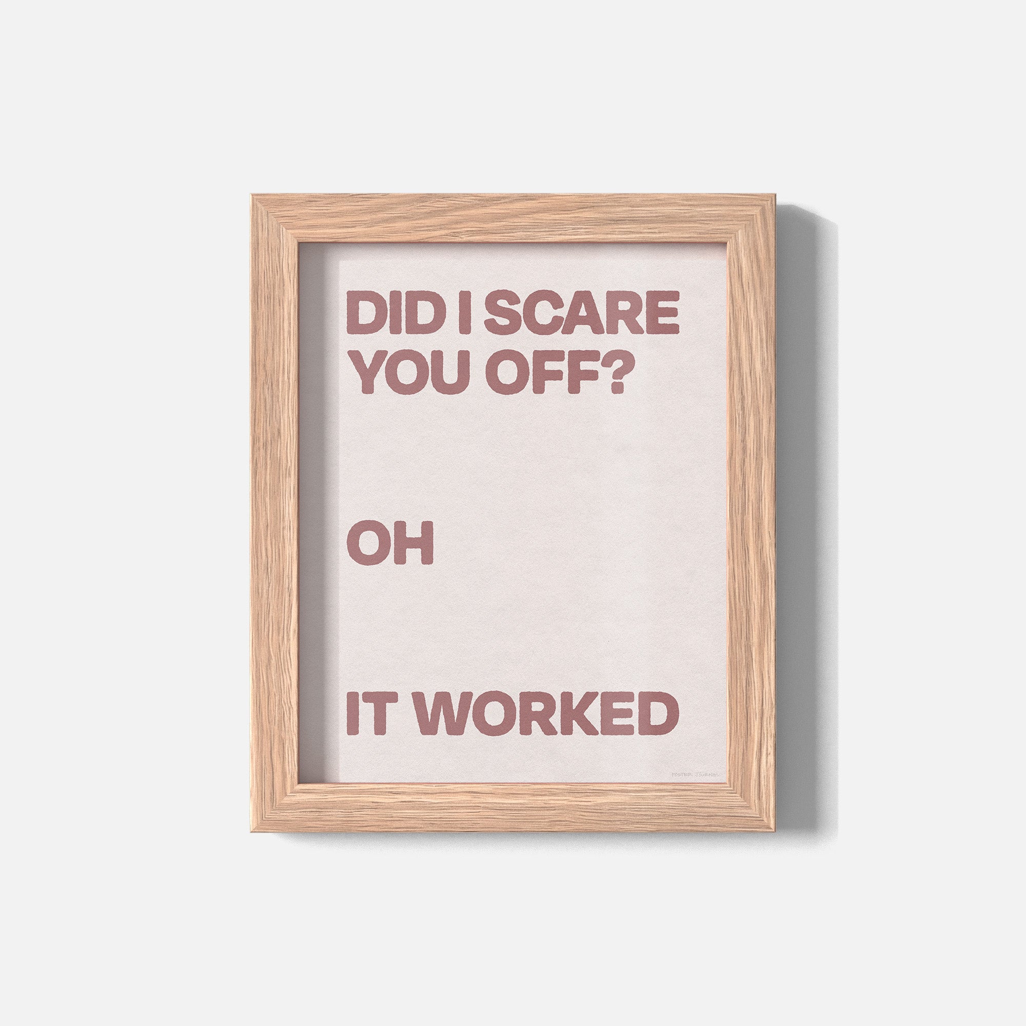 WORKED PRINT