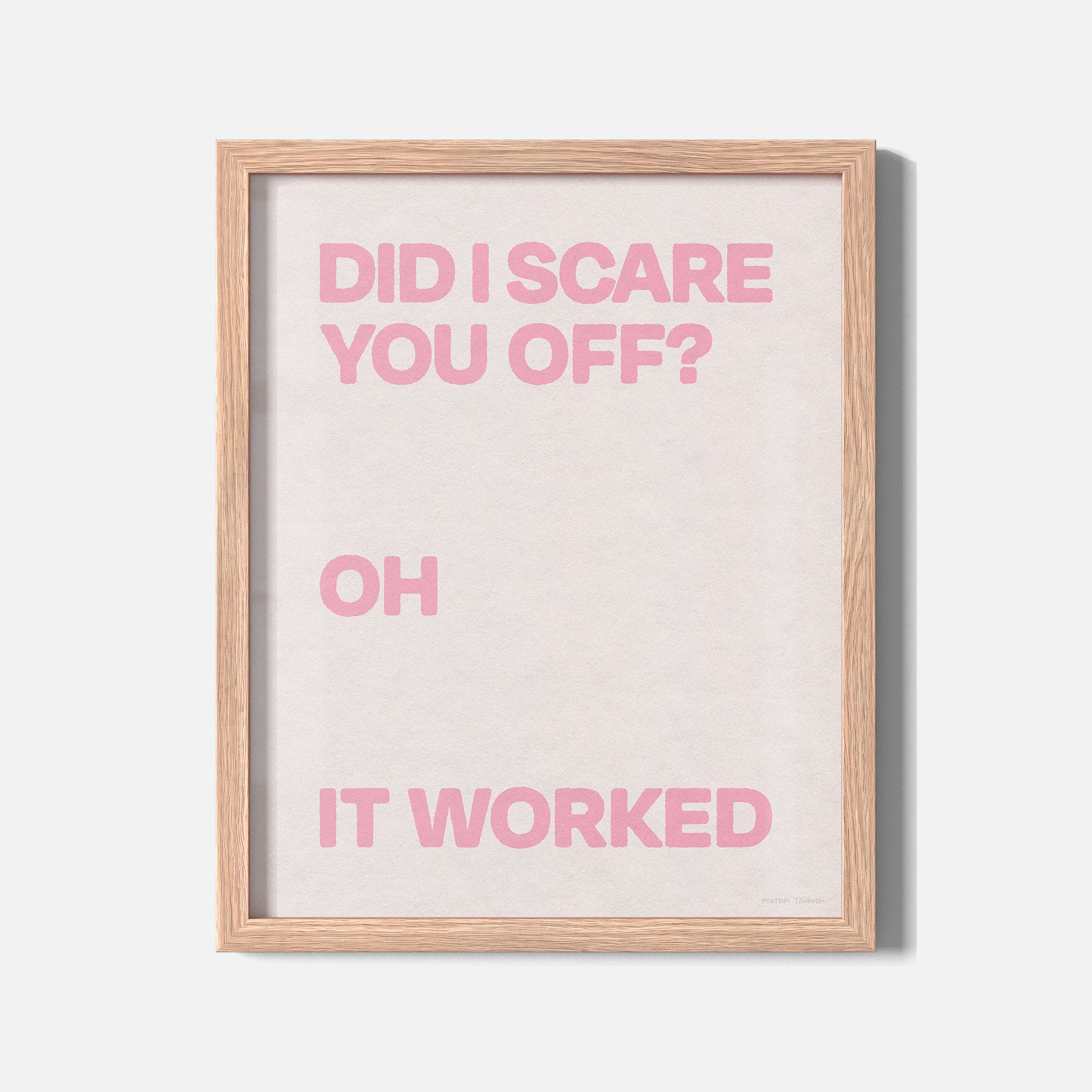 WORKED PRINT