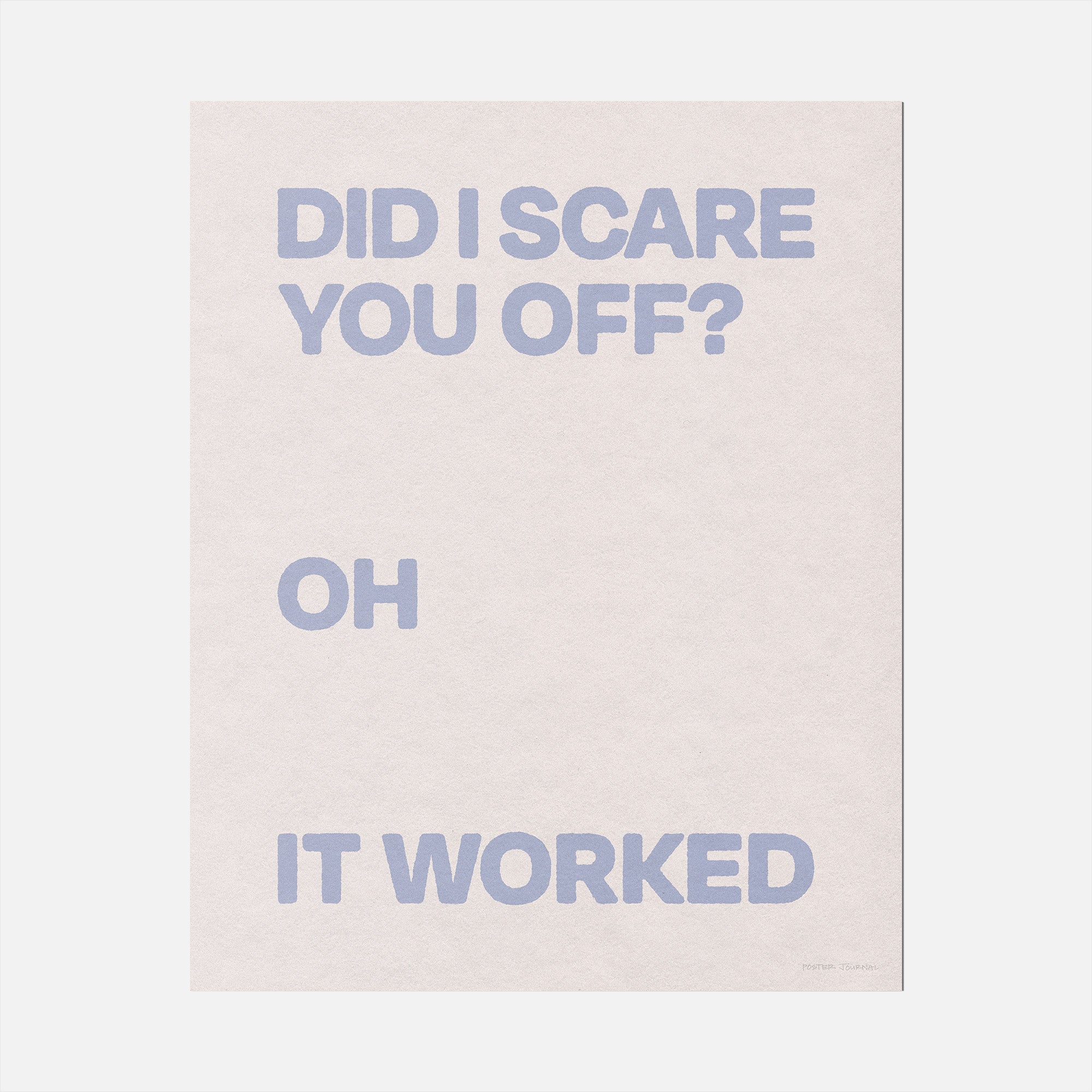 WORKED PRINT
