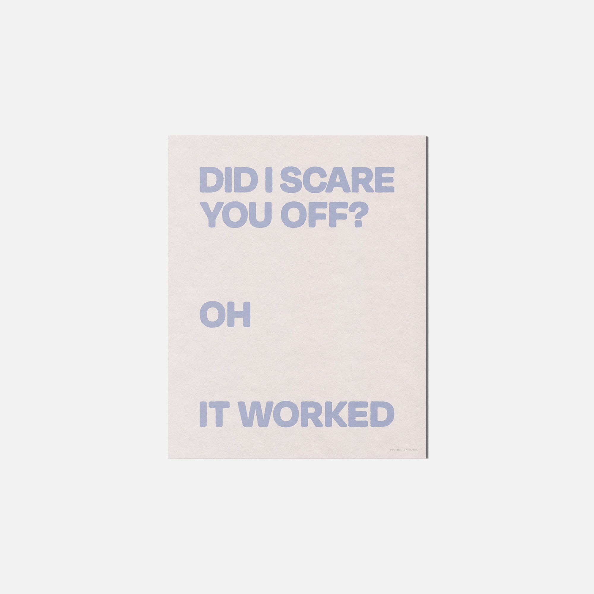 WORKED PRINT