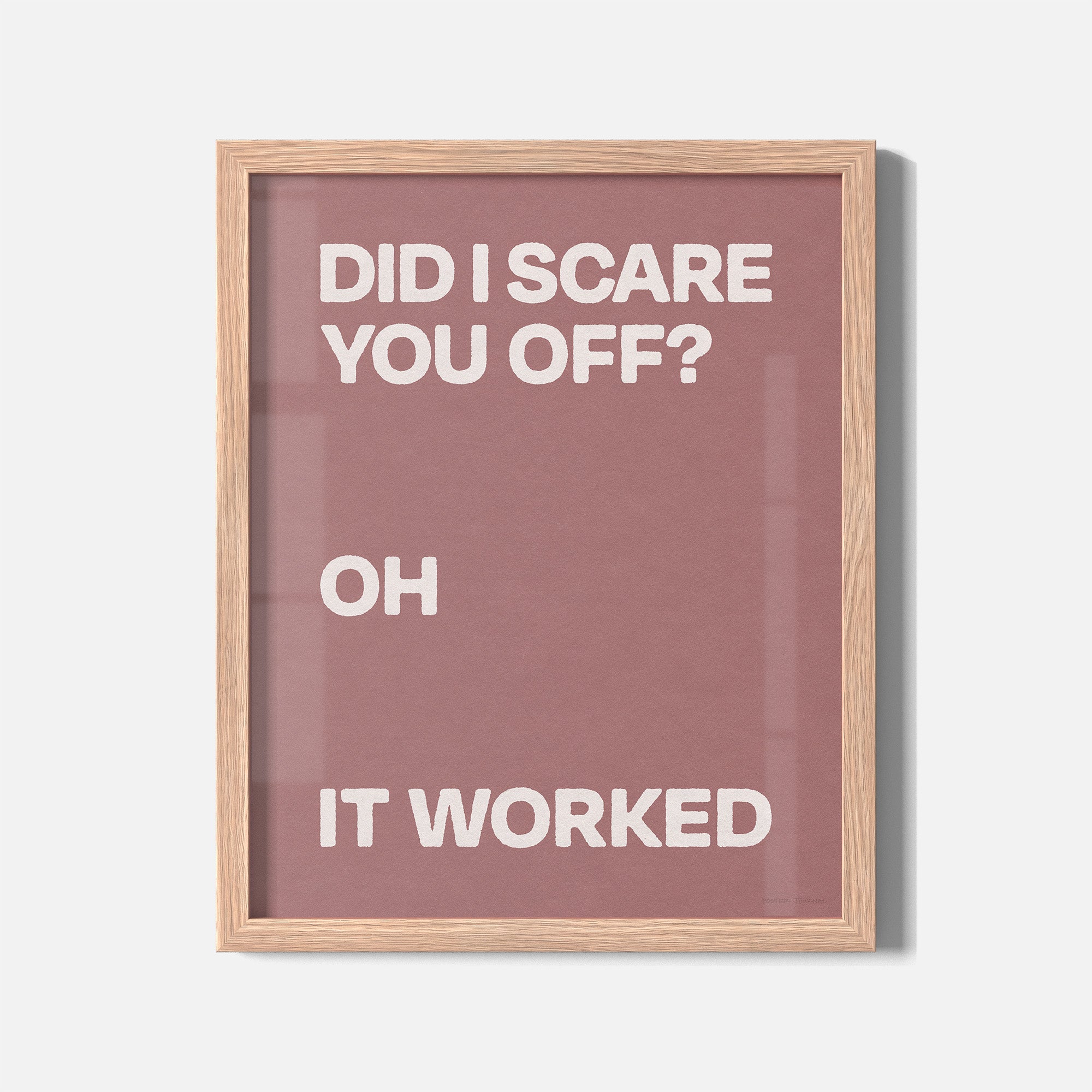 WORKED PRINT