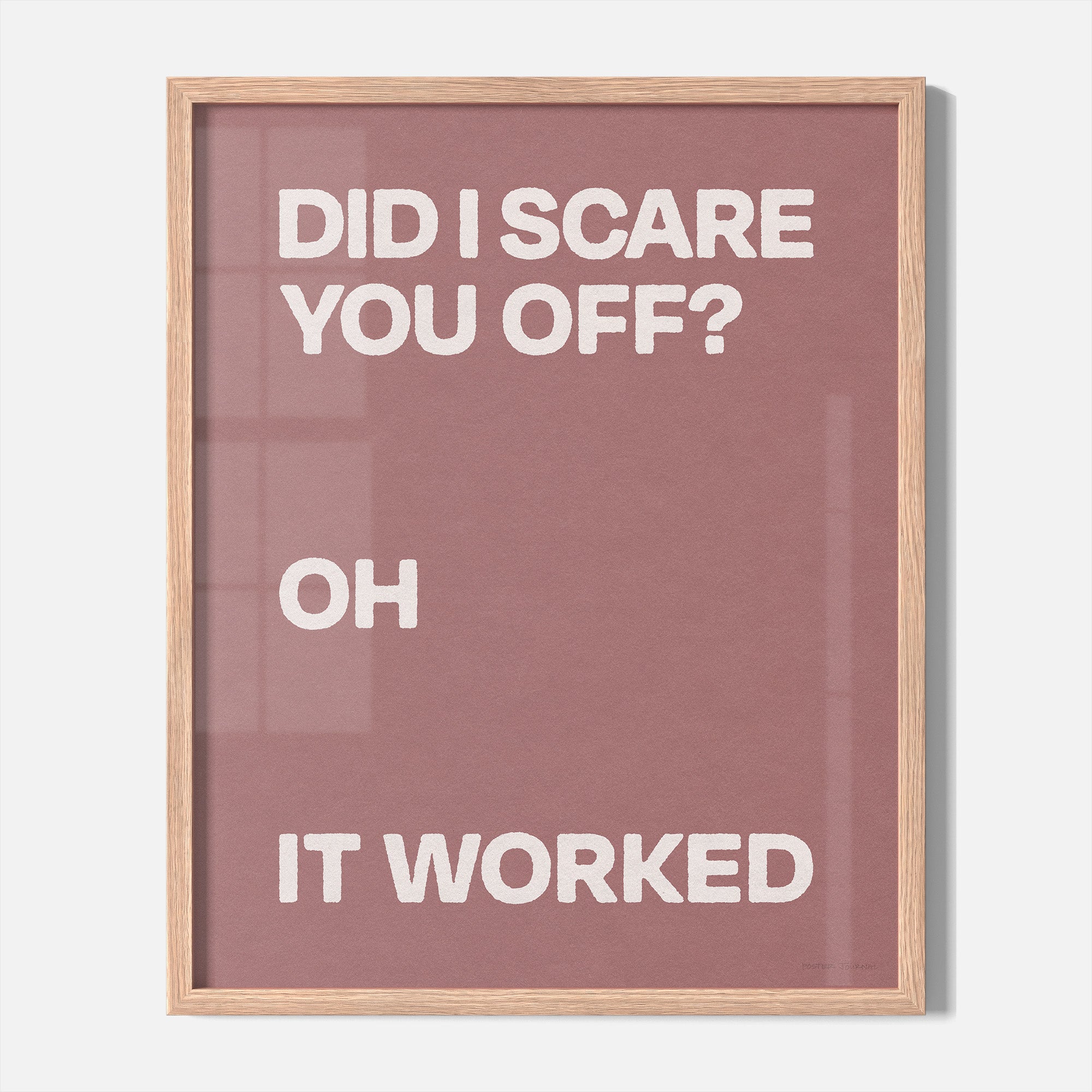 WORKED PRINT