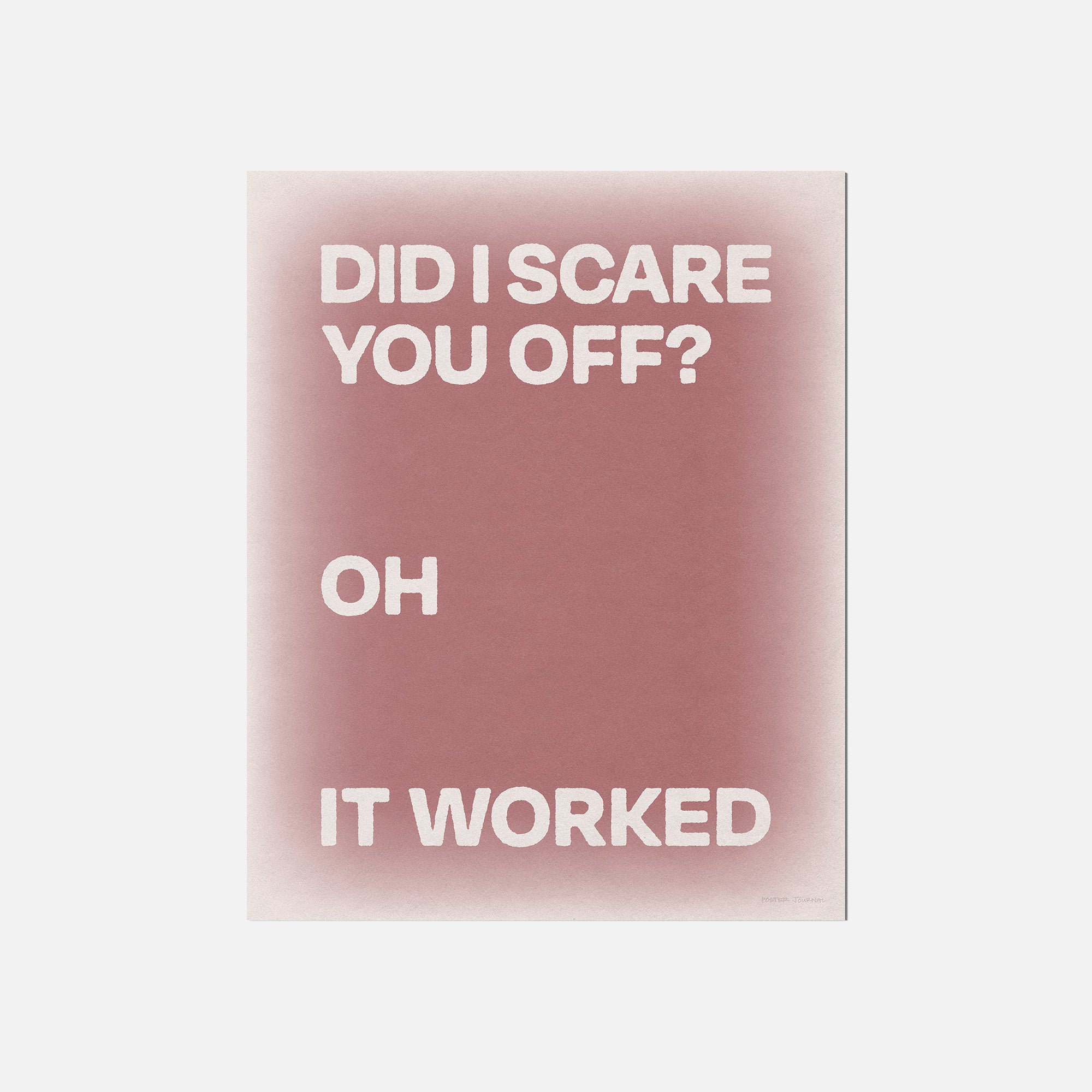 WORKED PRINT
