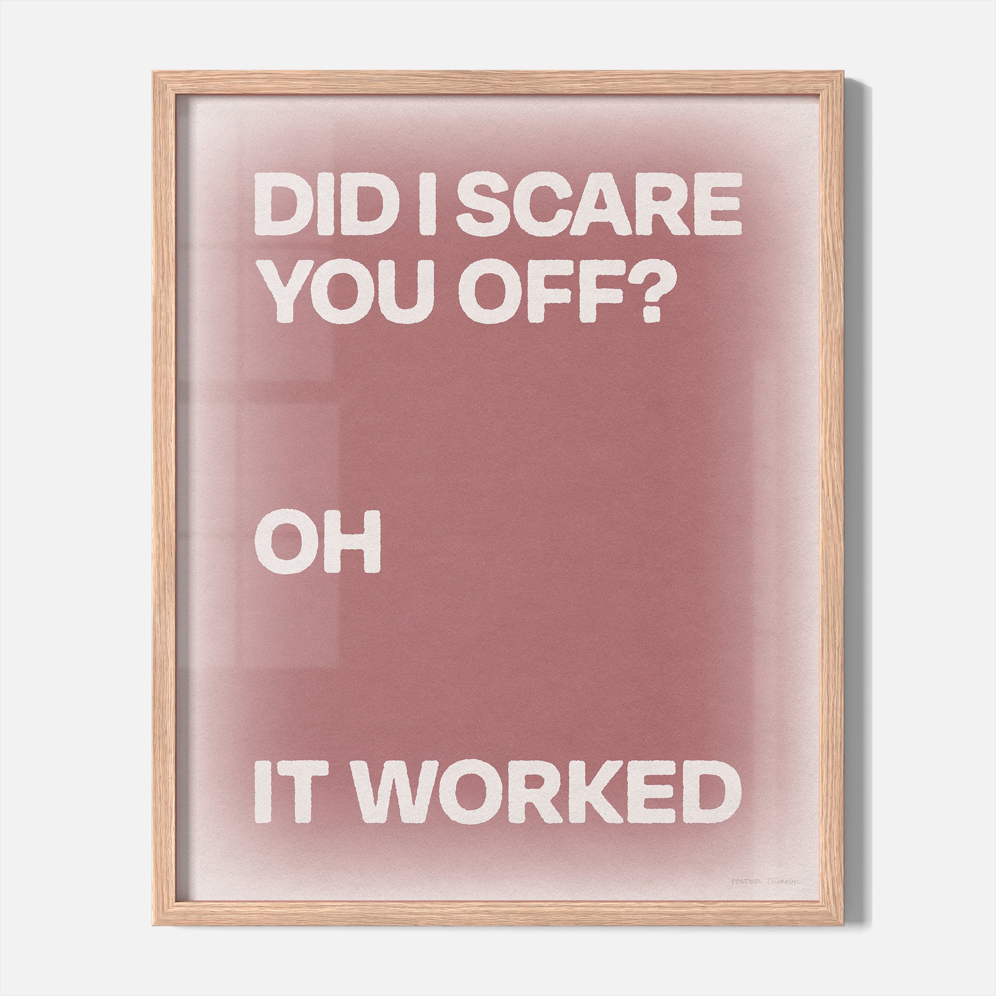 WORKED PRINT