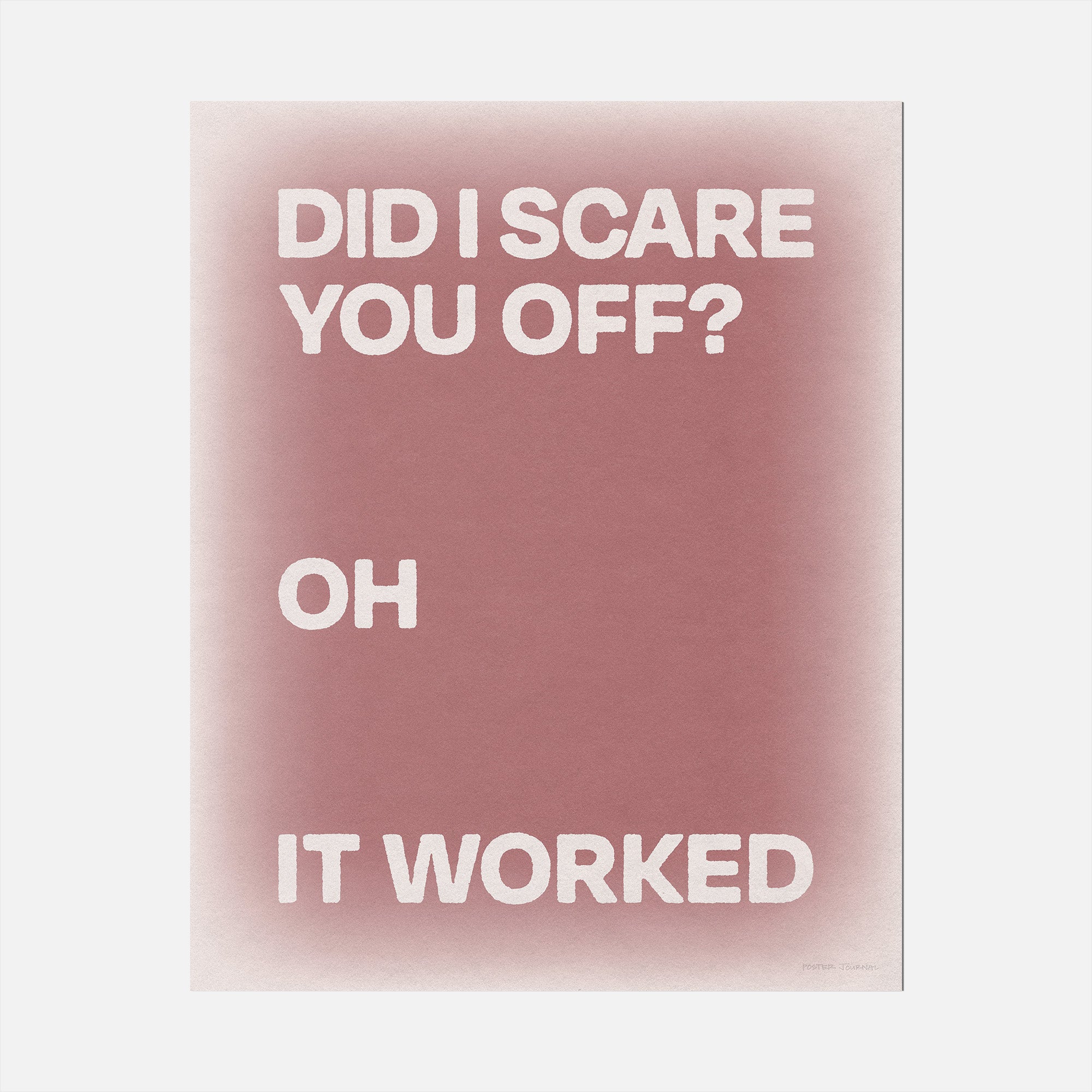 WORKED PRINT
