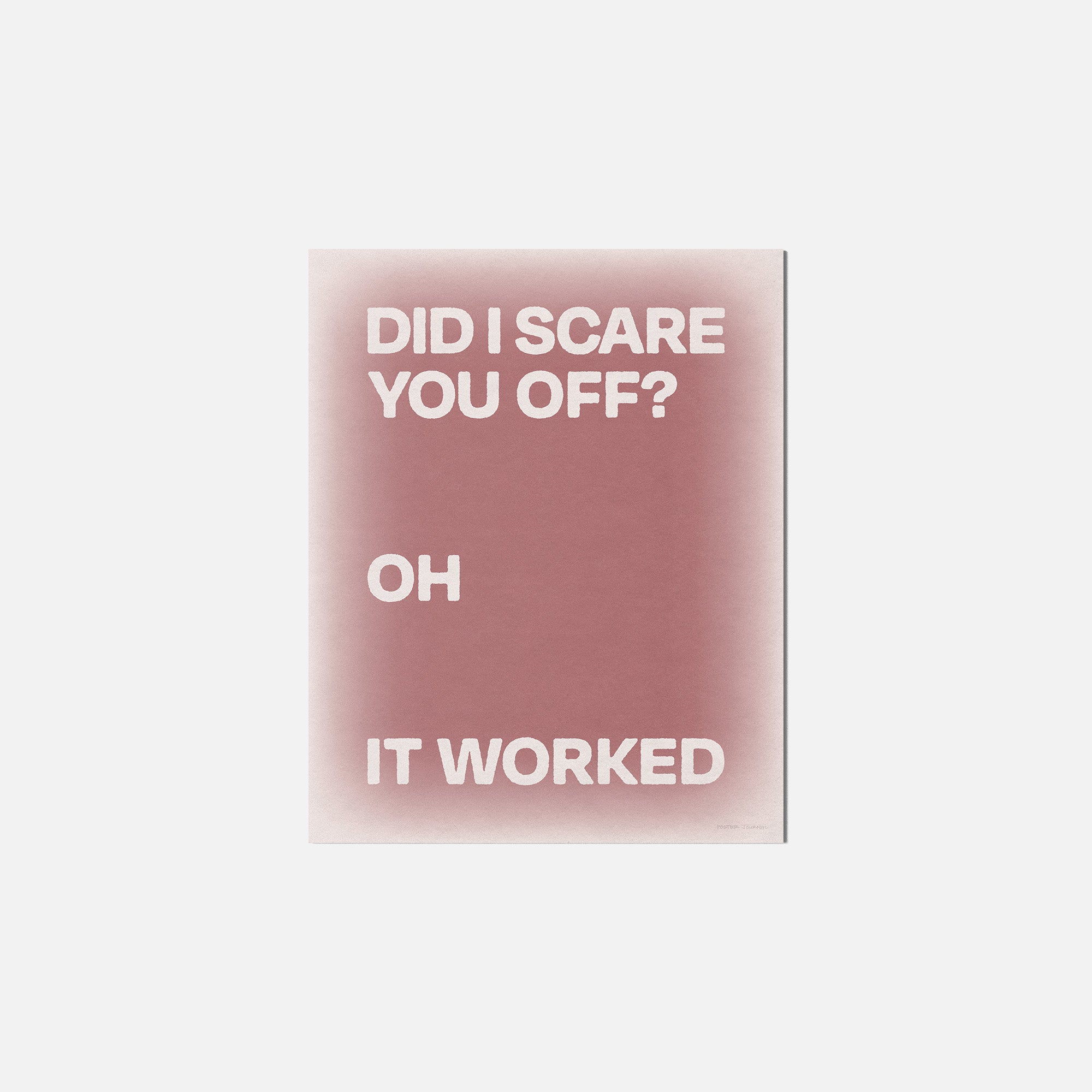 WORKED PRINT