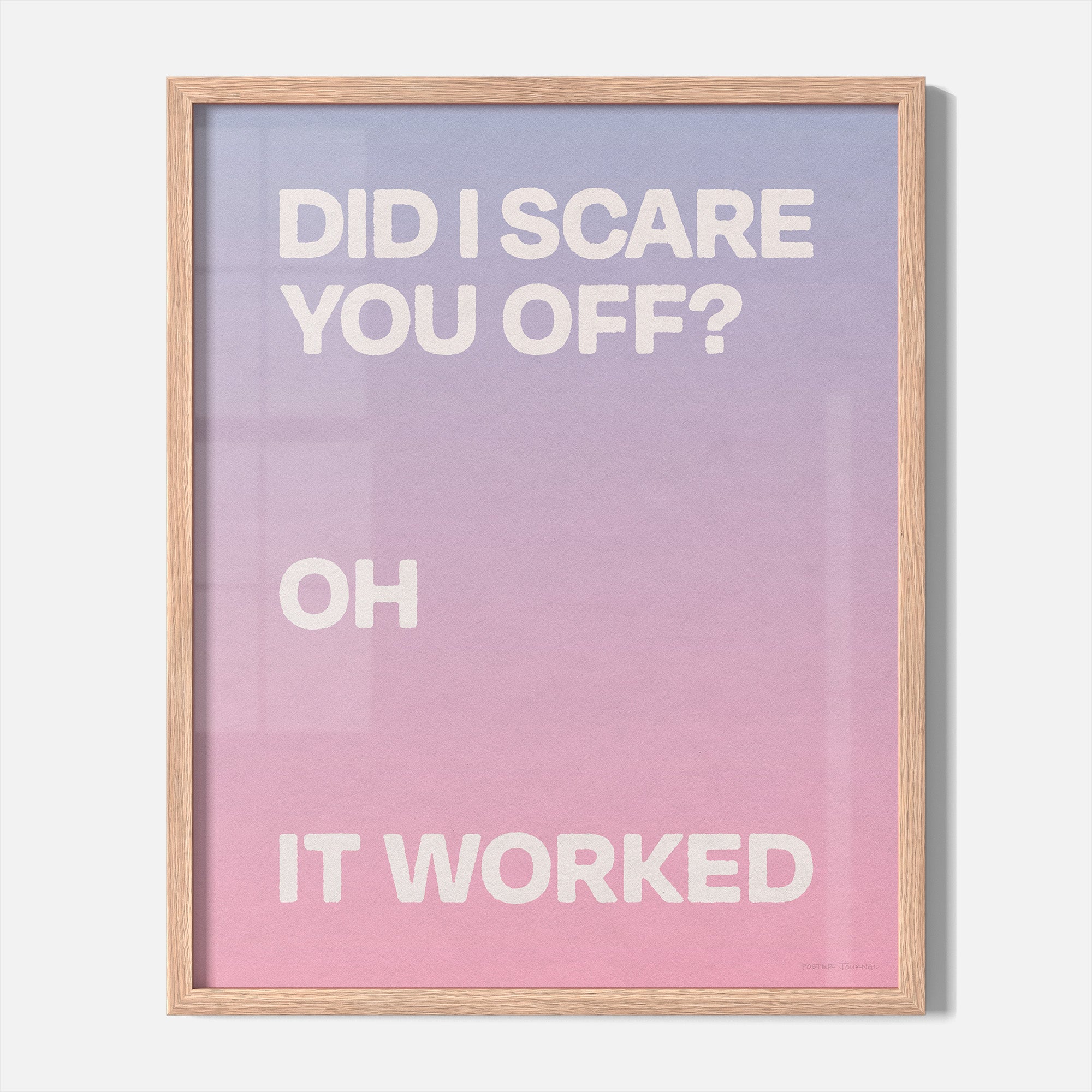 WORKED PRINT
