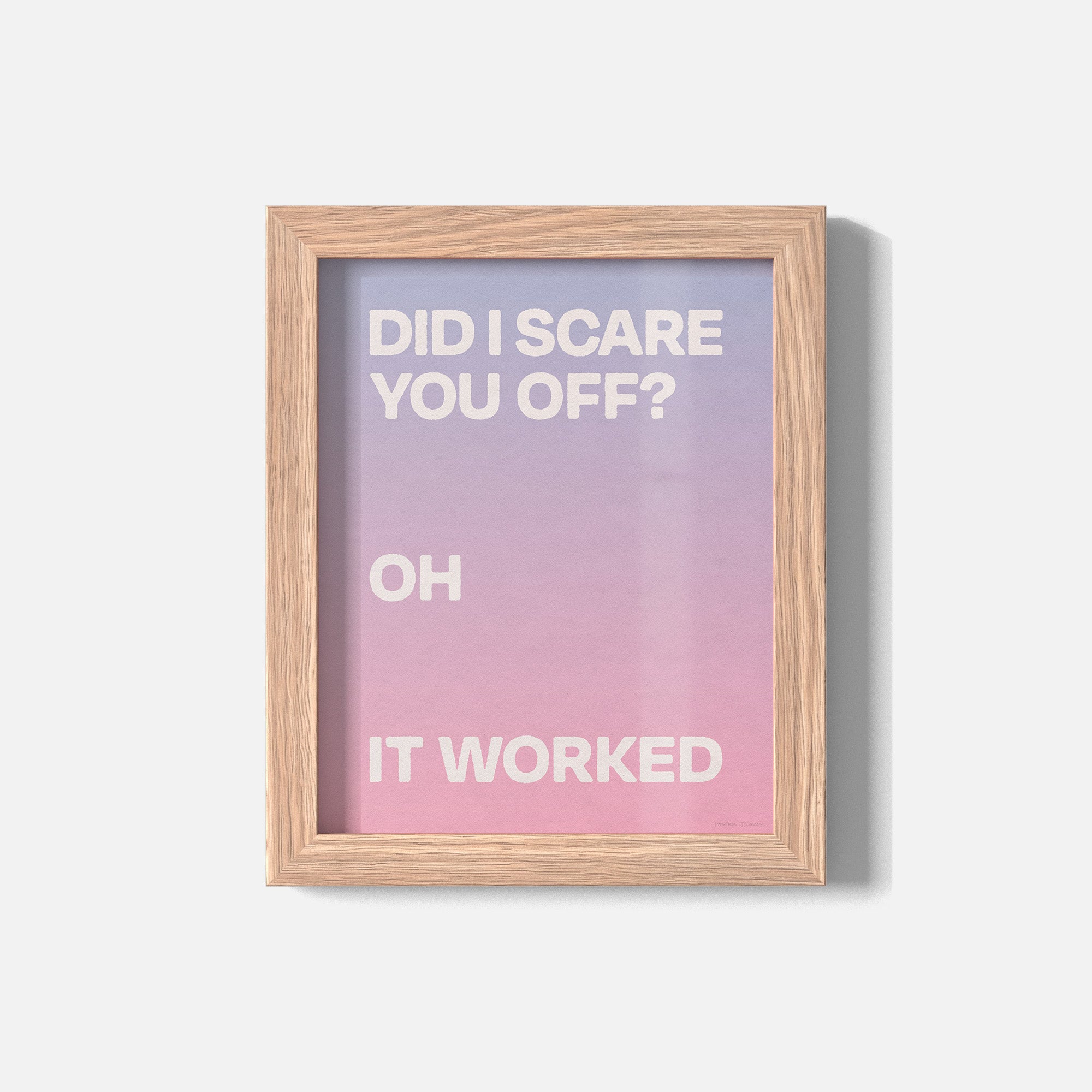WORKED PRINT