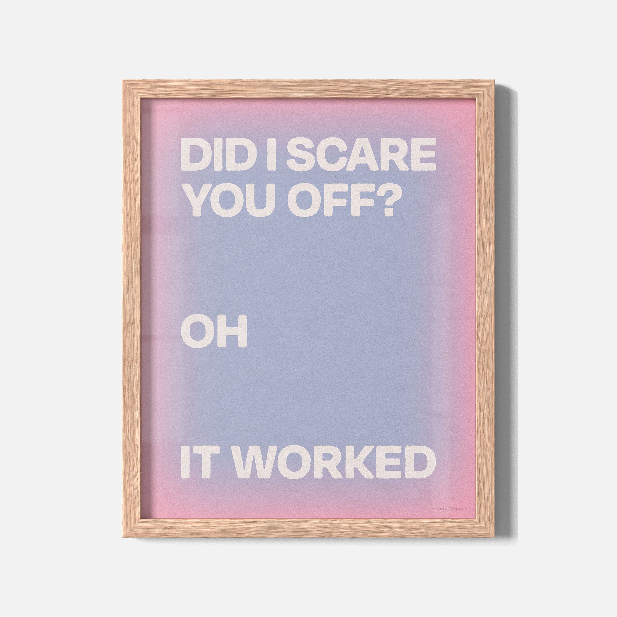 WORKED PRINT