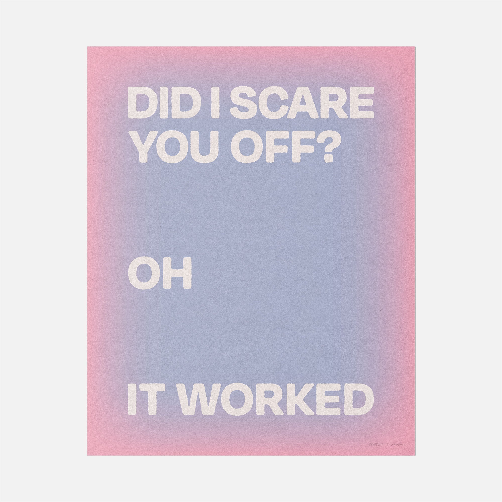 WORKED PRINT