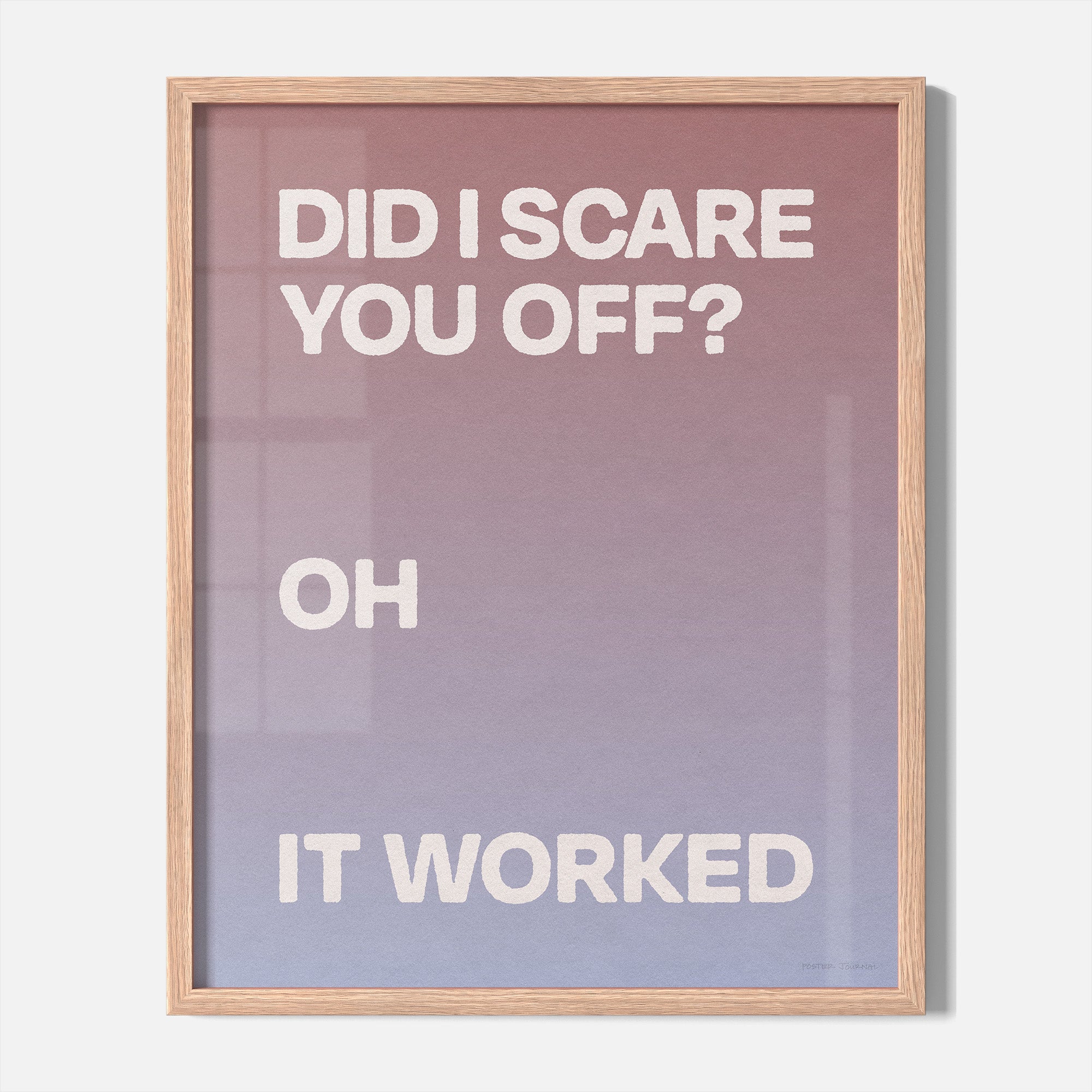WORKED PRINT
