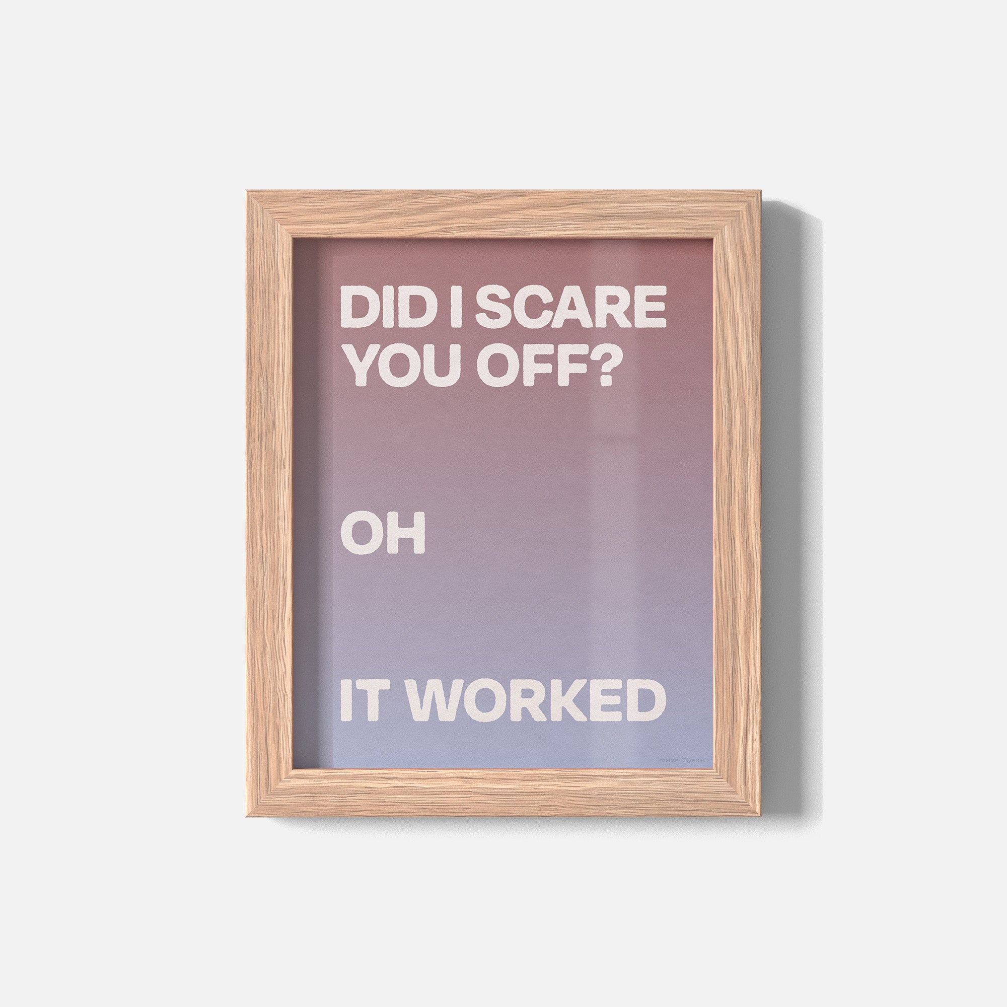 WORKED PRINT