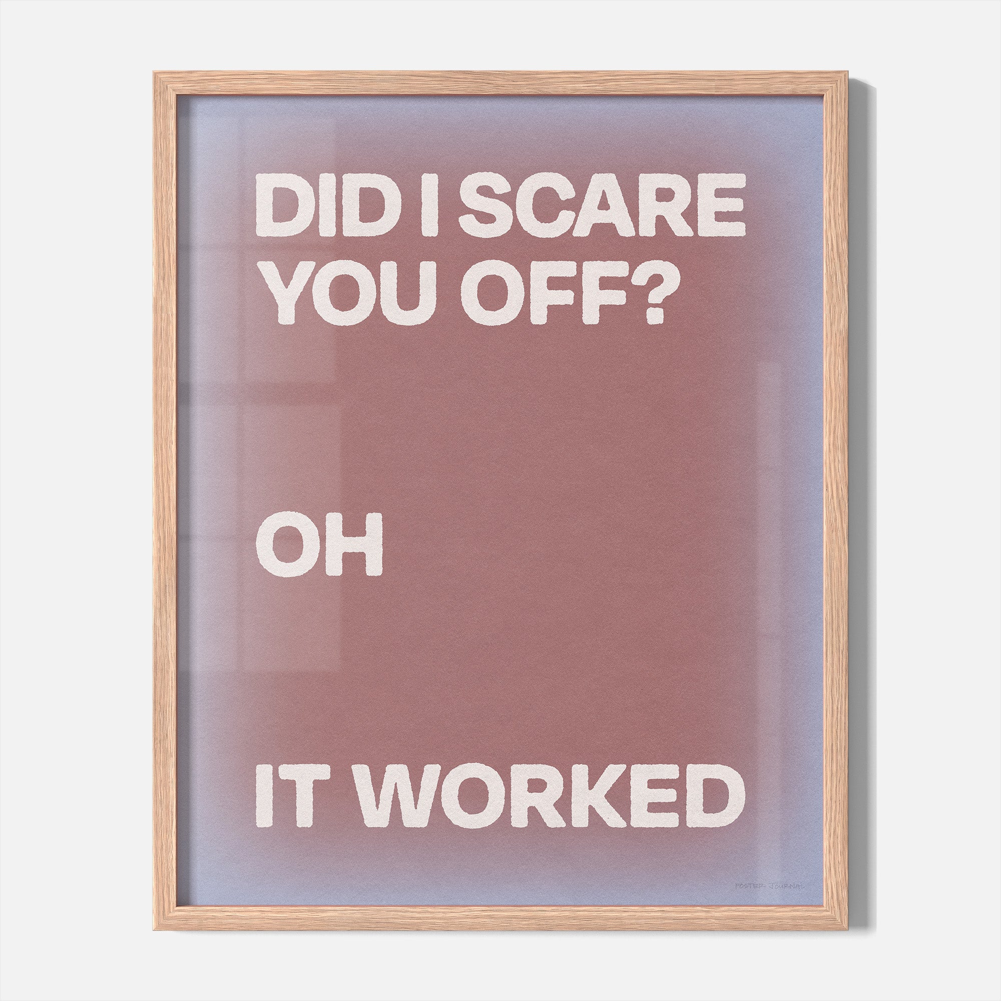WORKED PRINT
