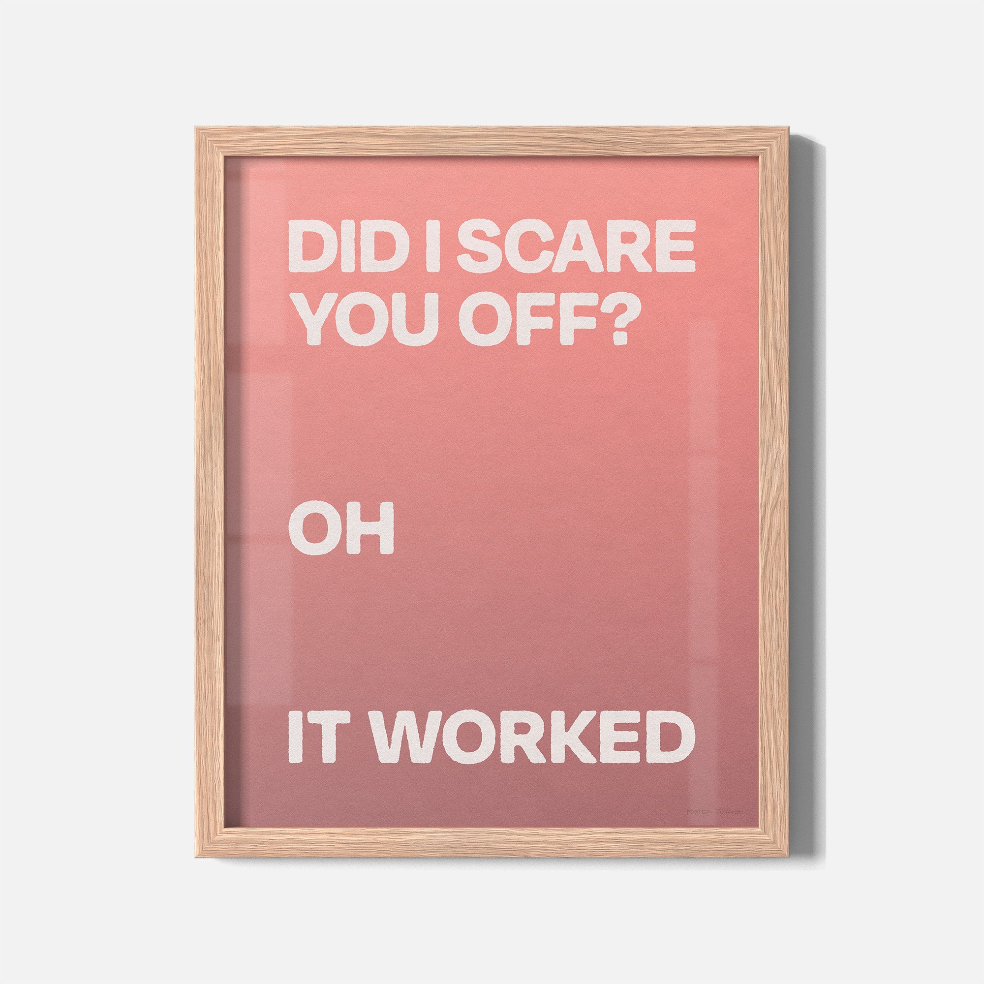 WORKED PRINT