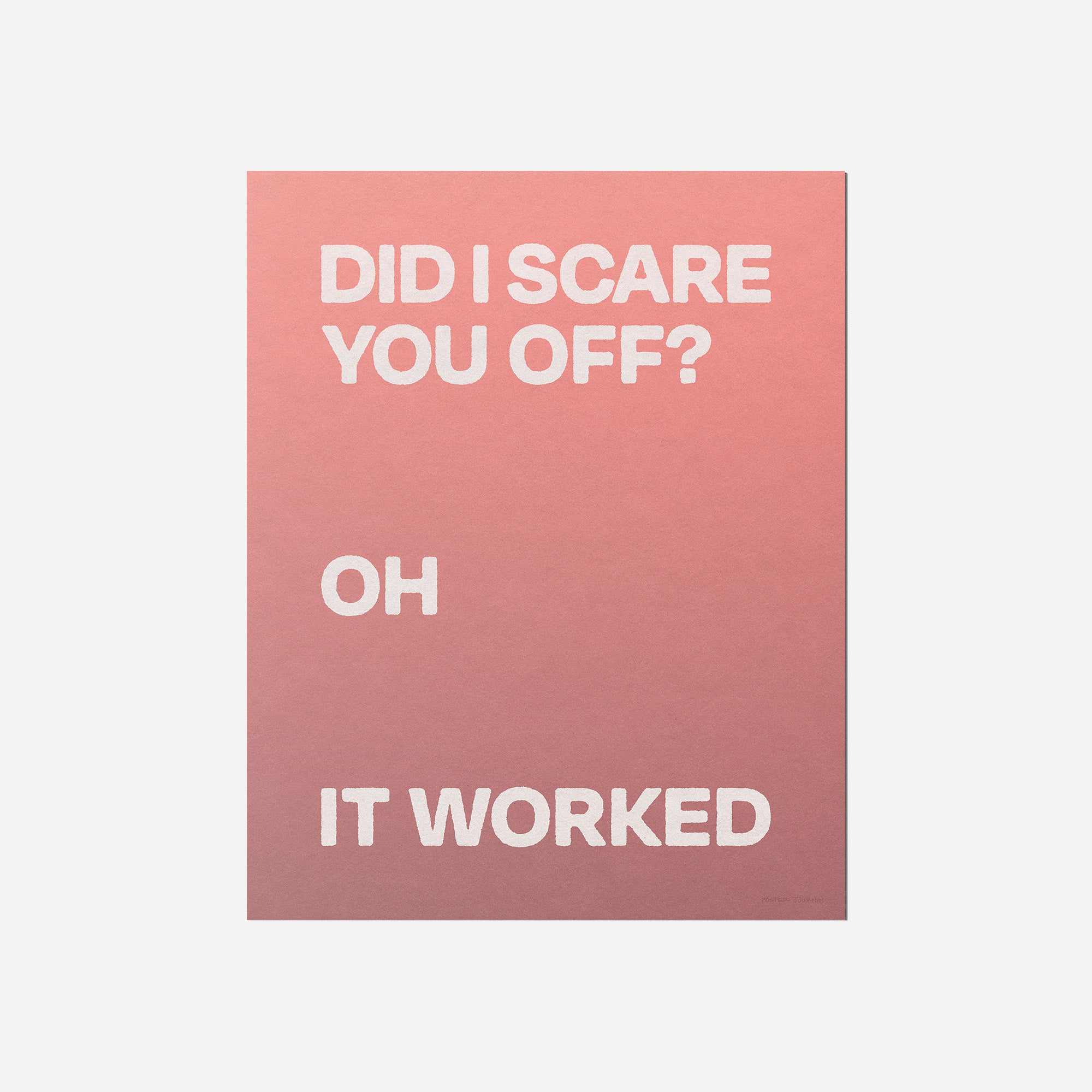 WORKED PRINT