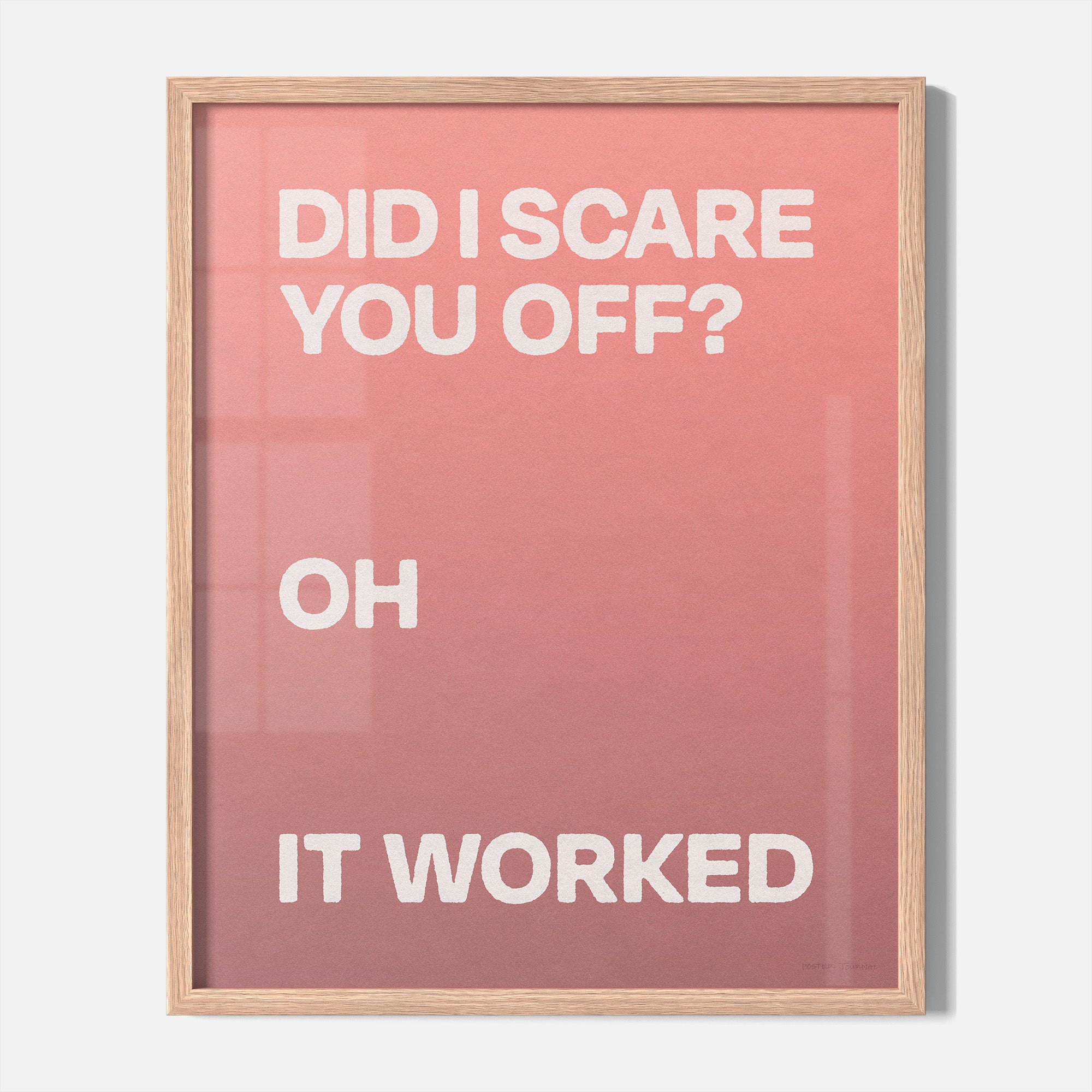 WORKED PRINT