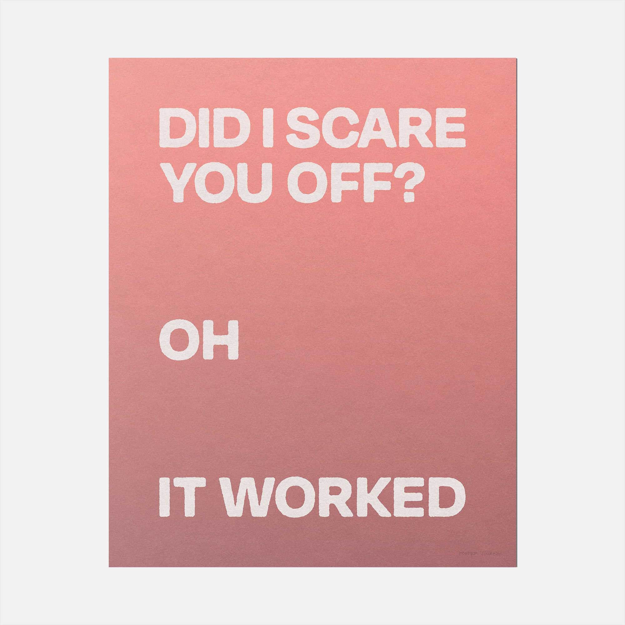 WORKED PRINT