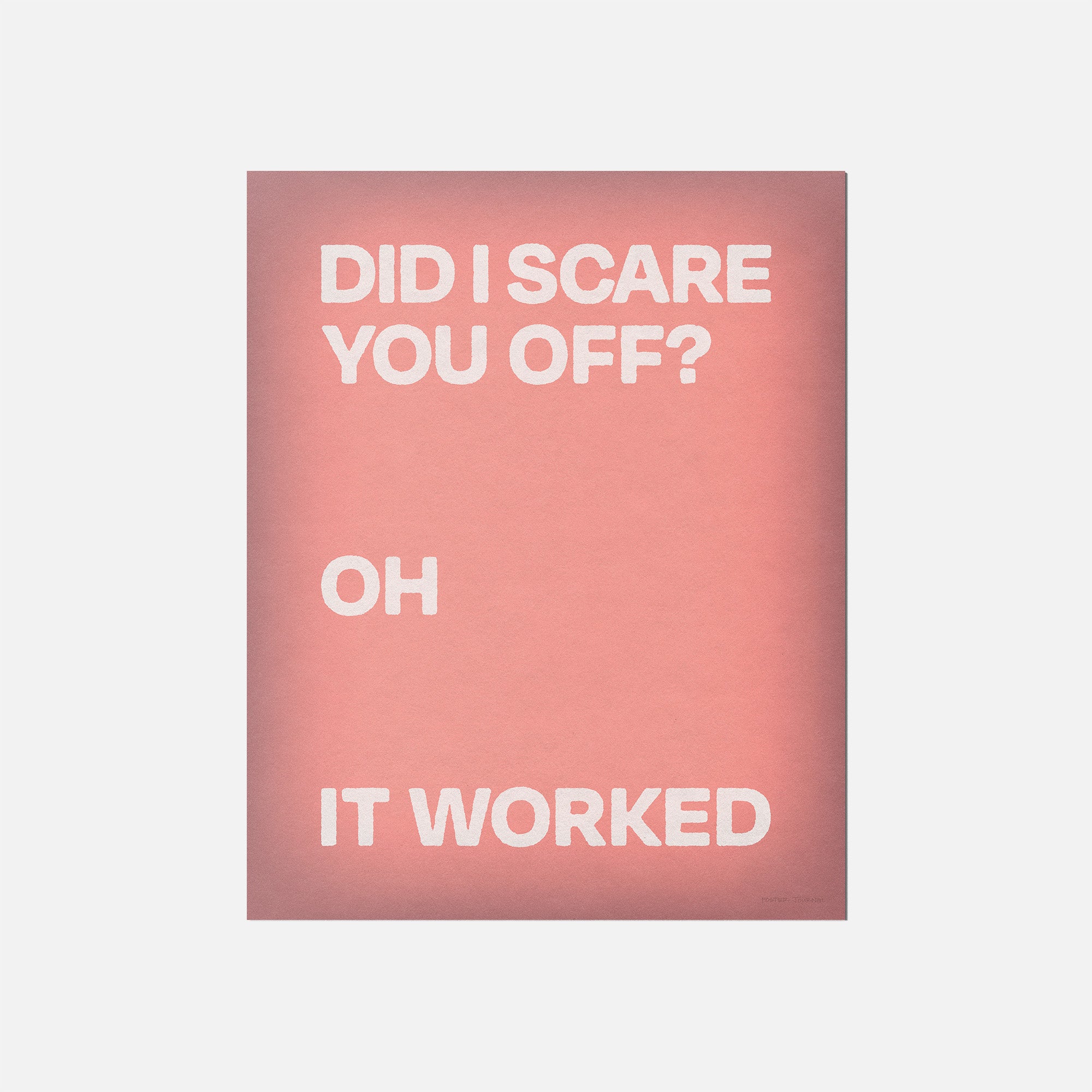 WORKED PRINT