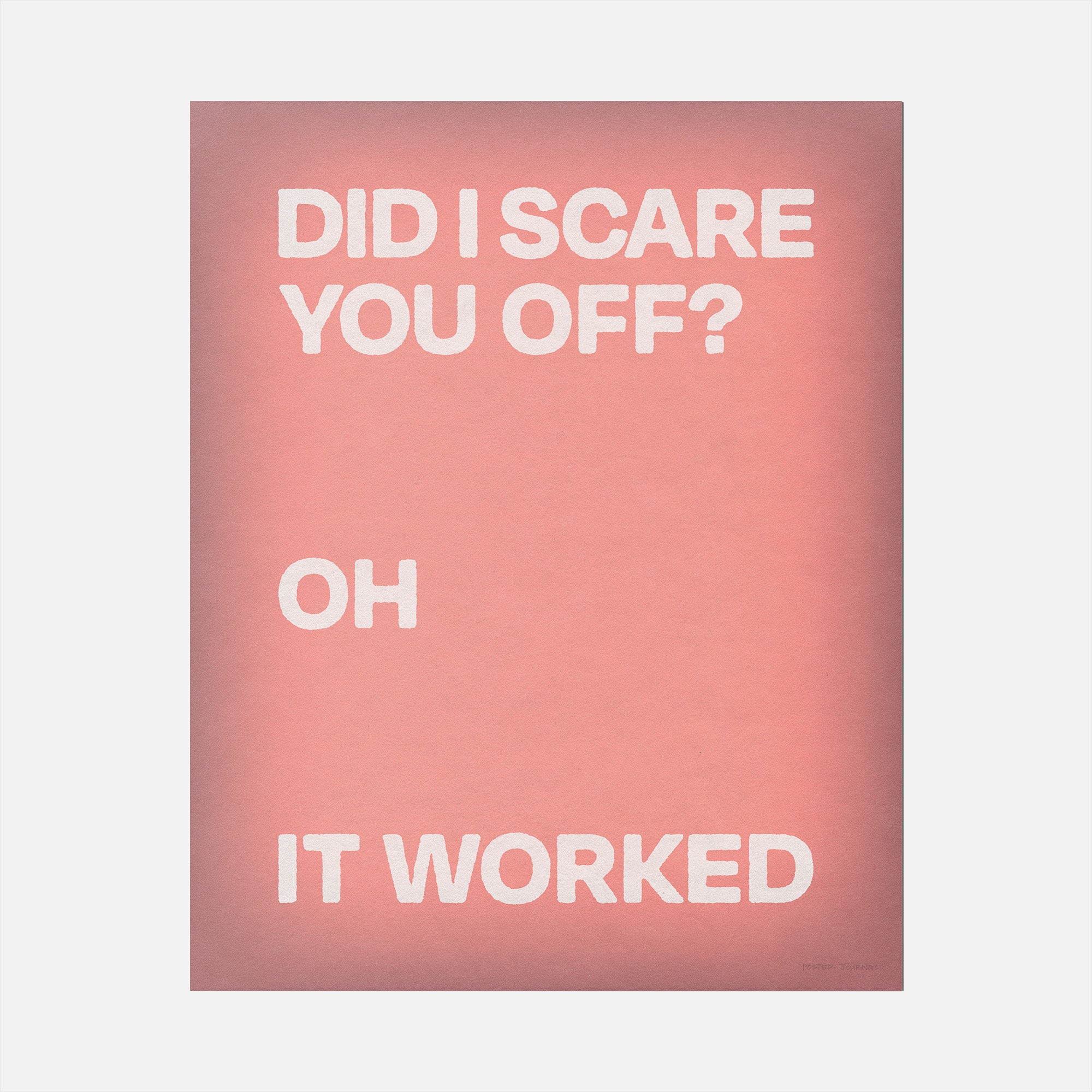 WORKED PRINT