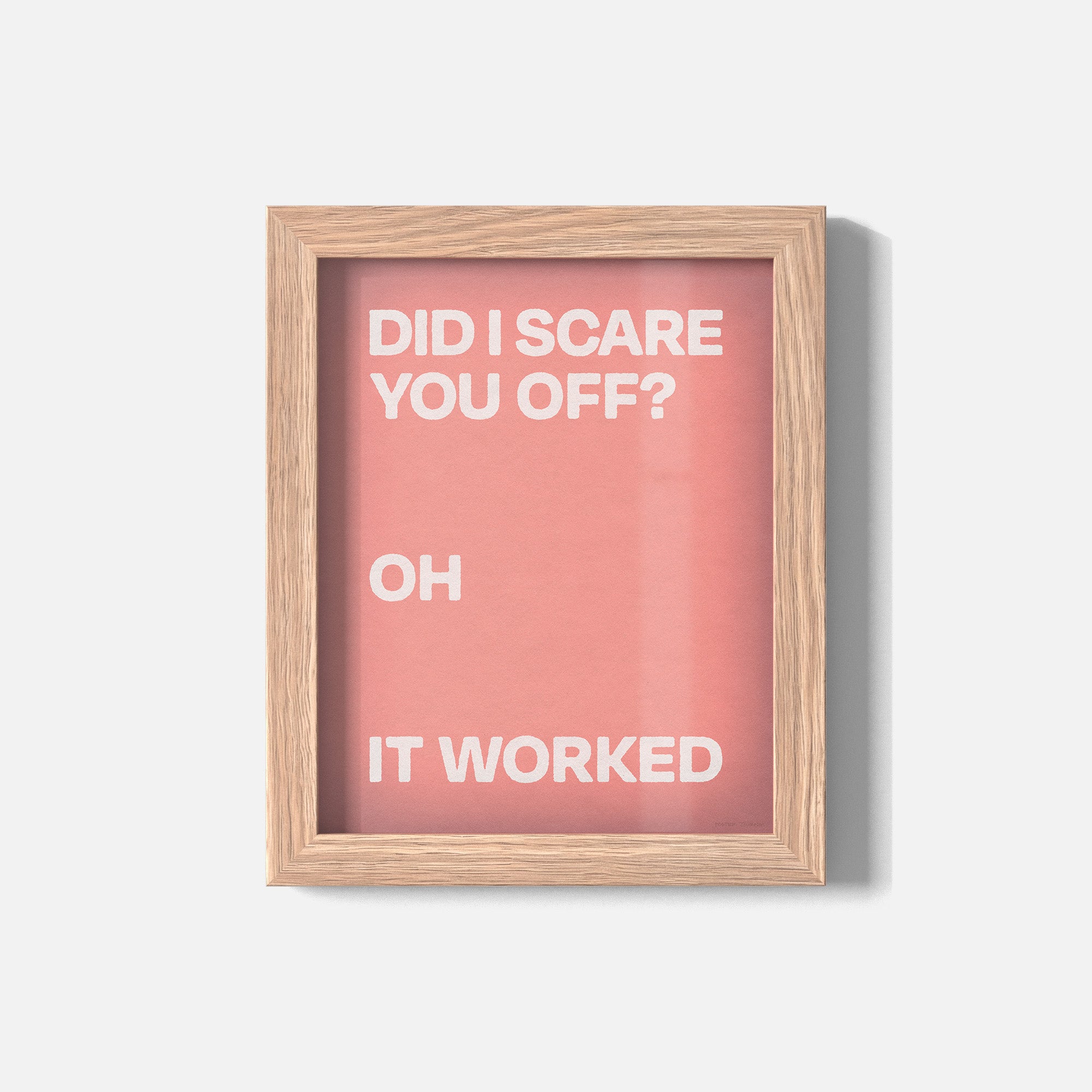 WORKED PRINT