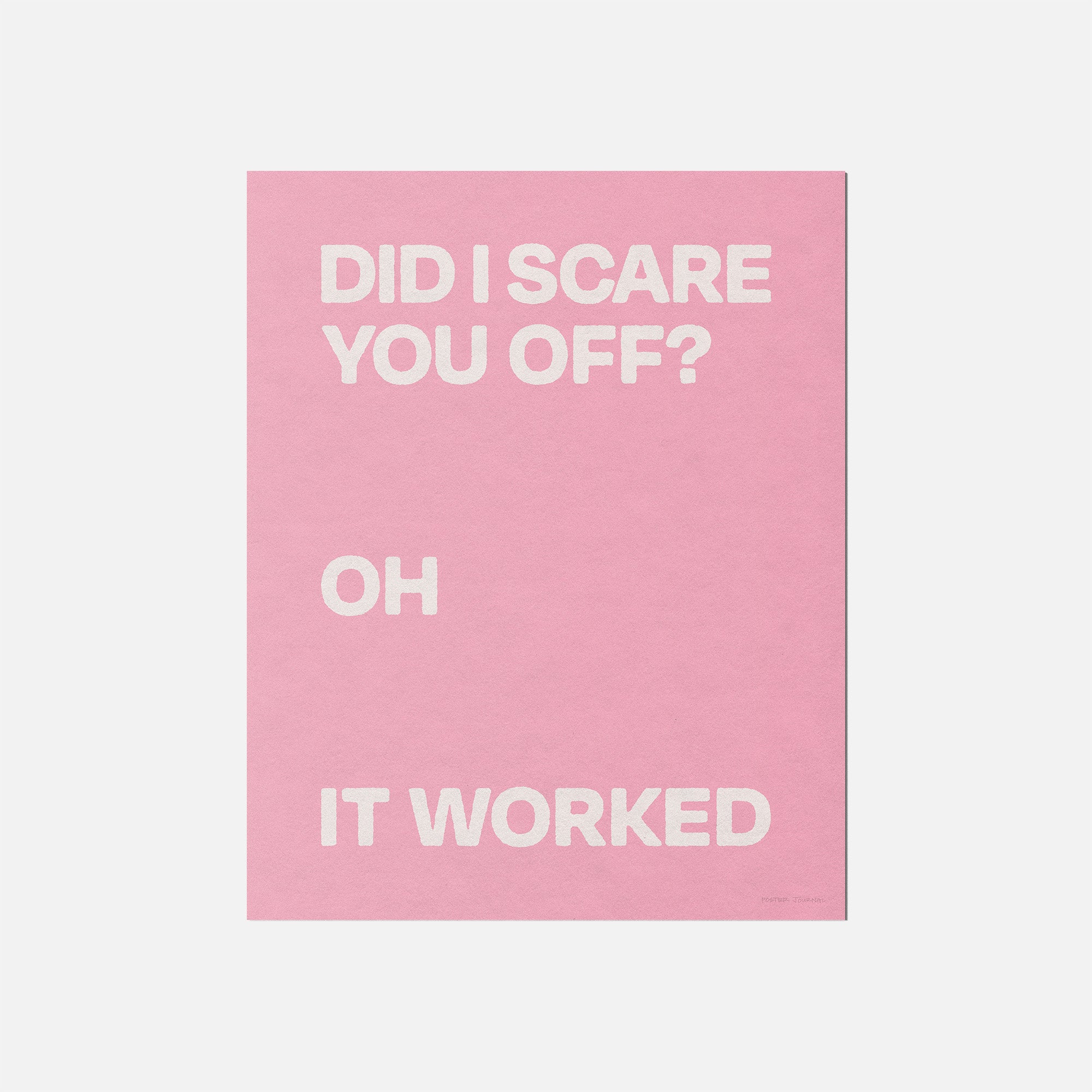 WORKED PRINT