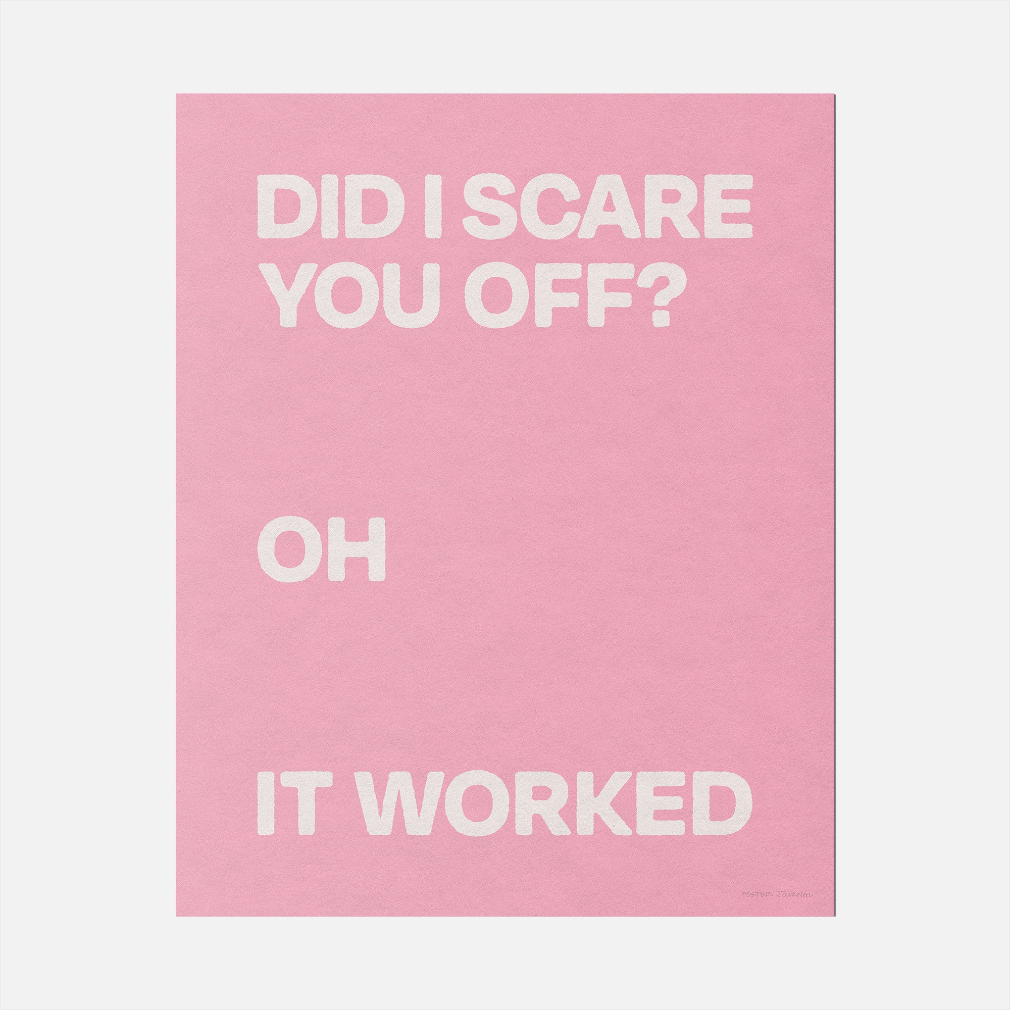 WORKED PRINT
