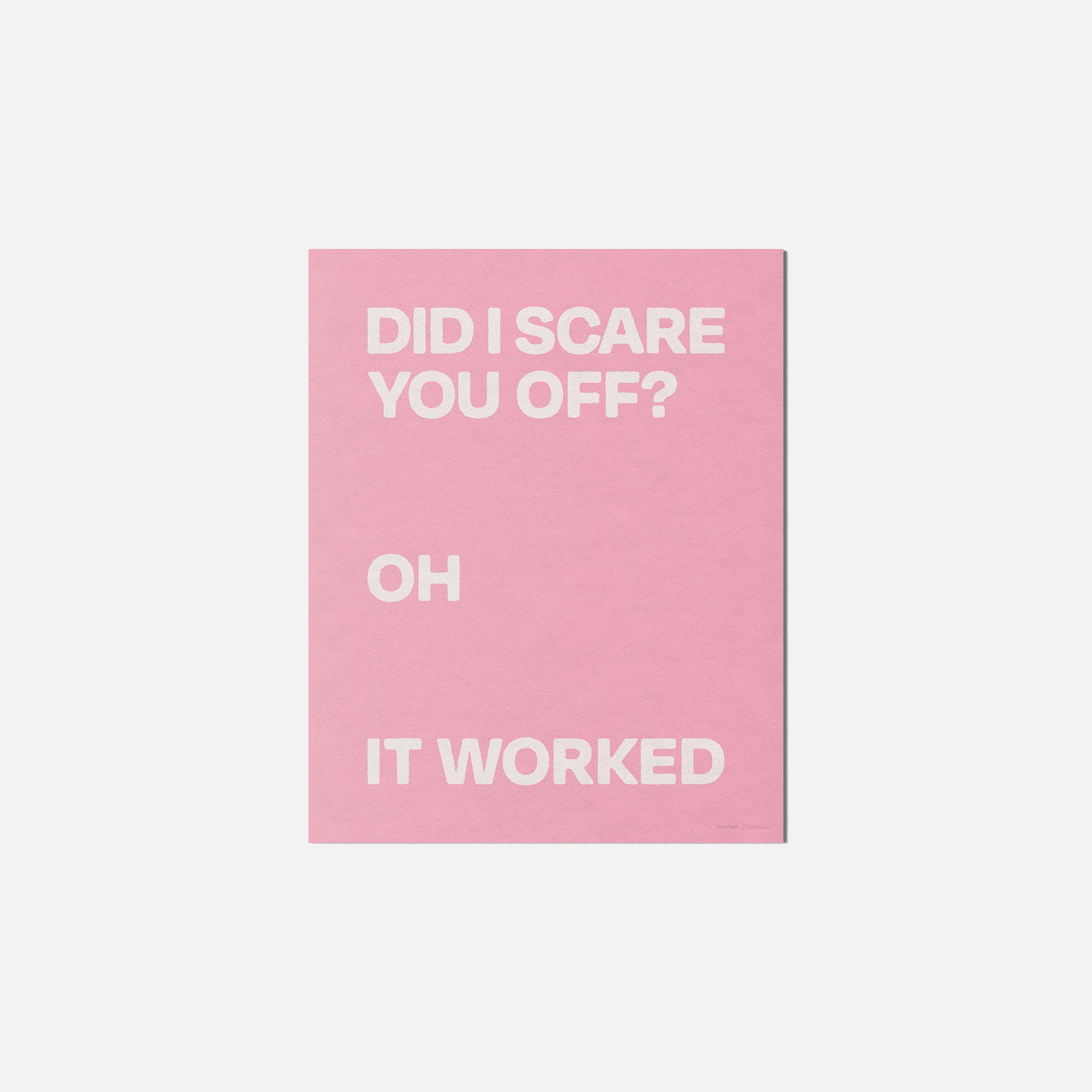 WORKED PRINT