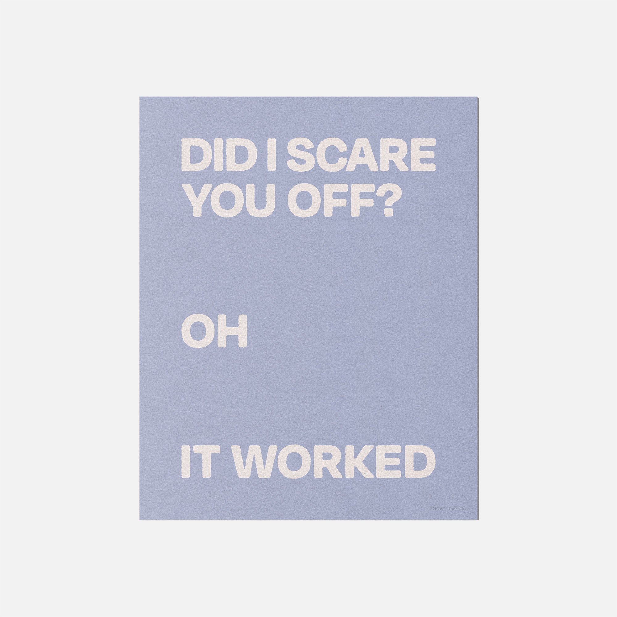 WORKED PRINT