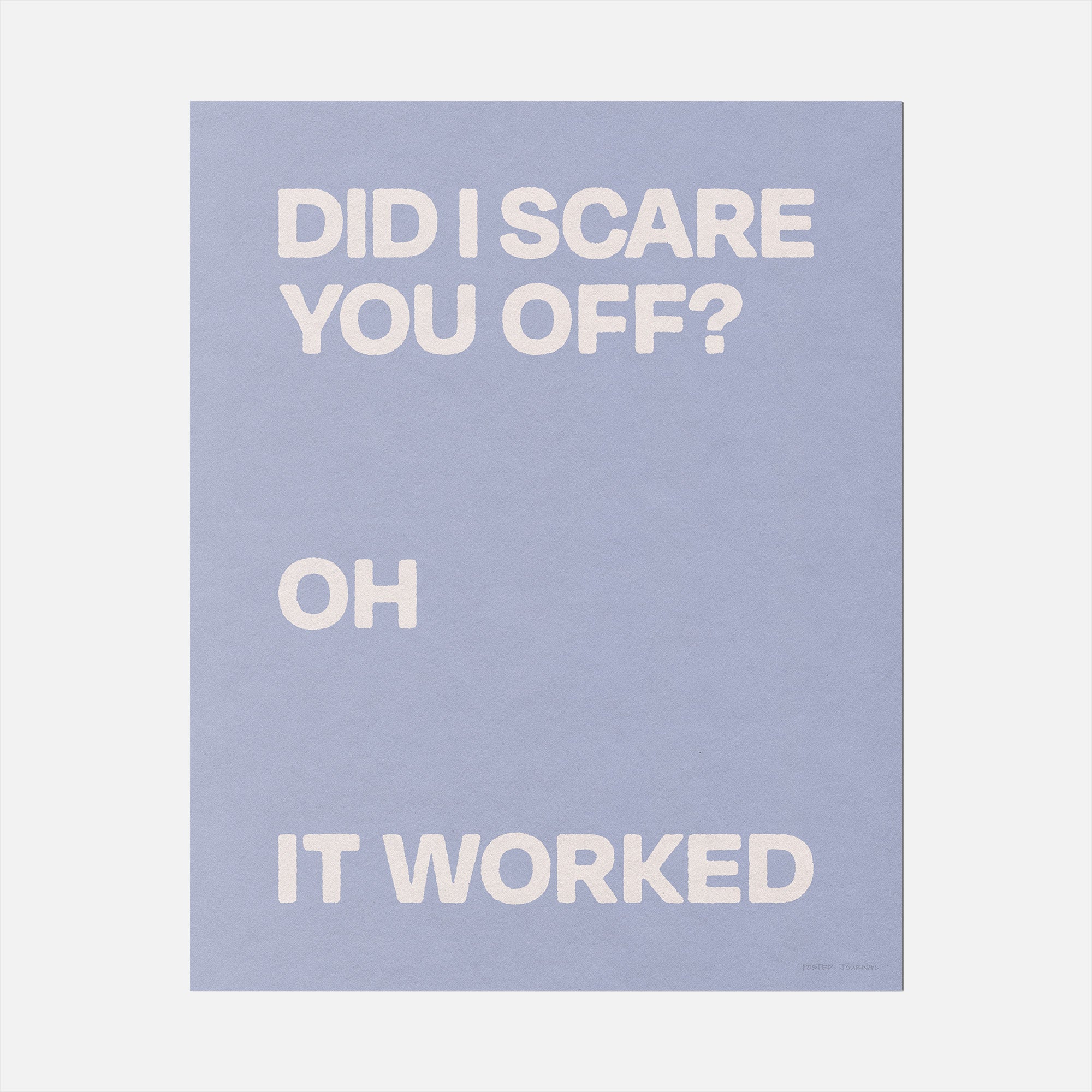WORKED PRINT