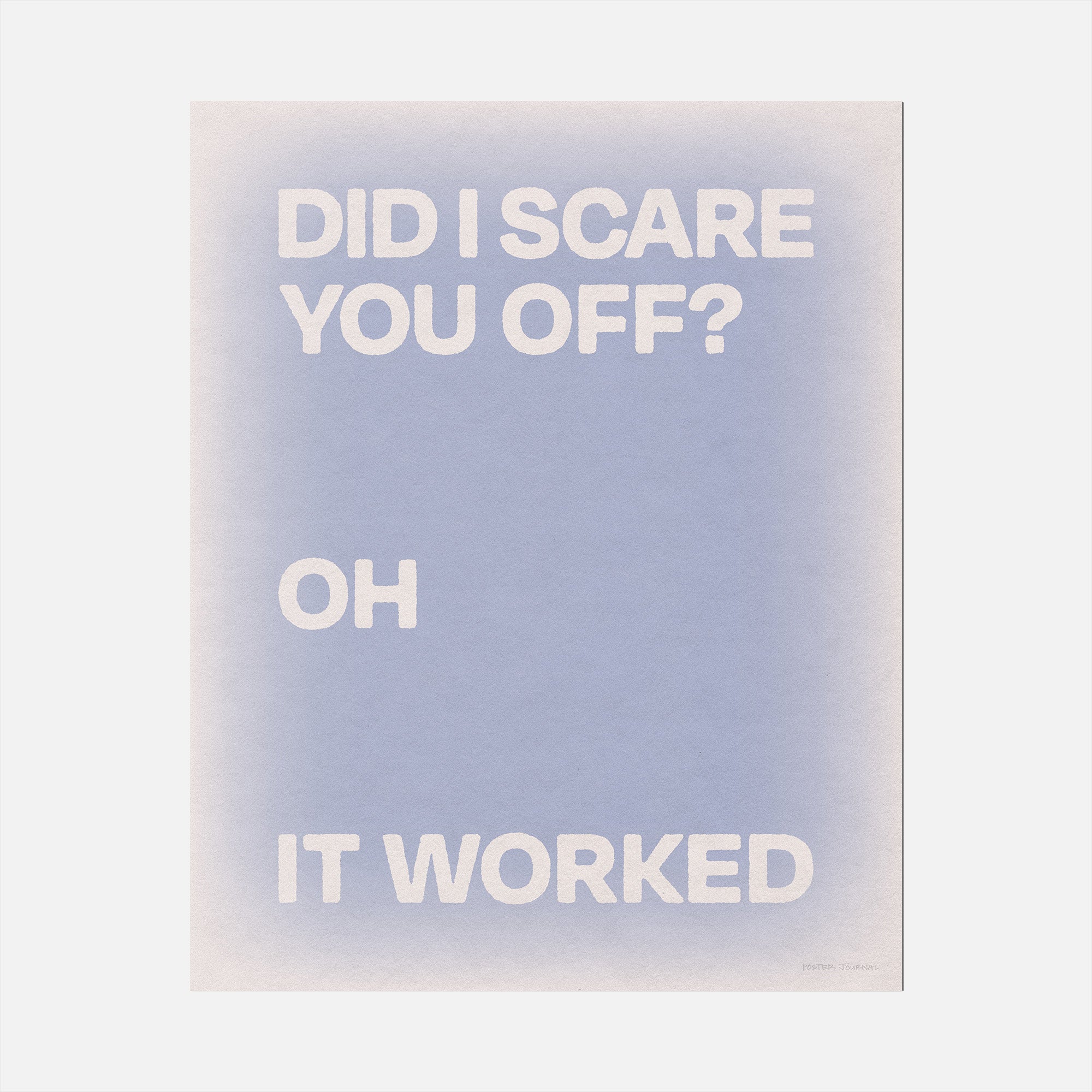 WORKED PRINT