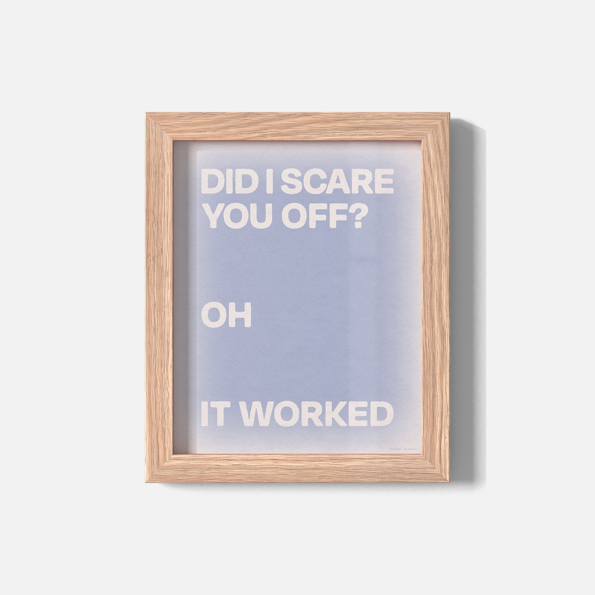 WORKED PRINT