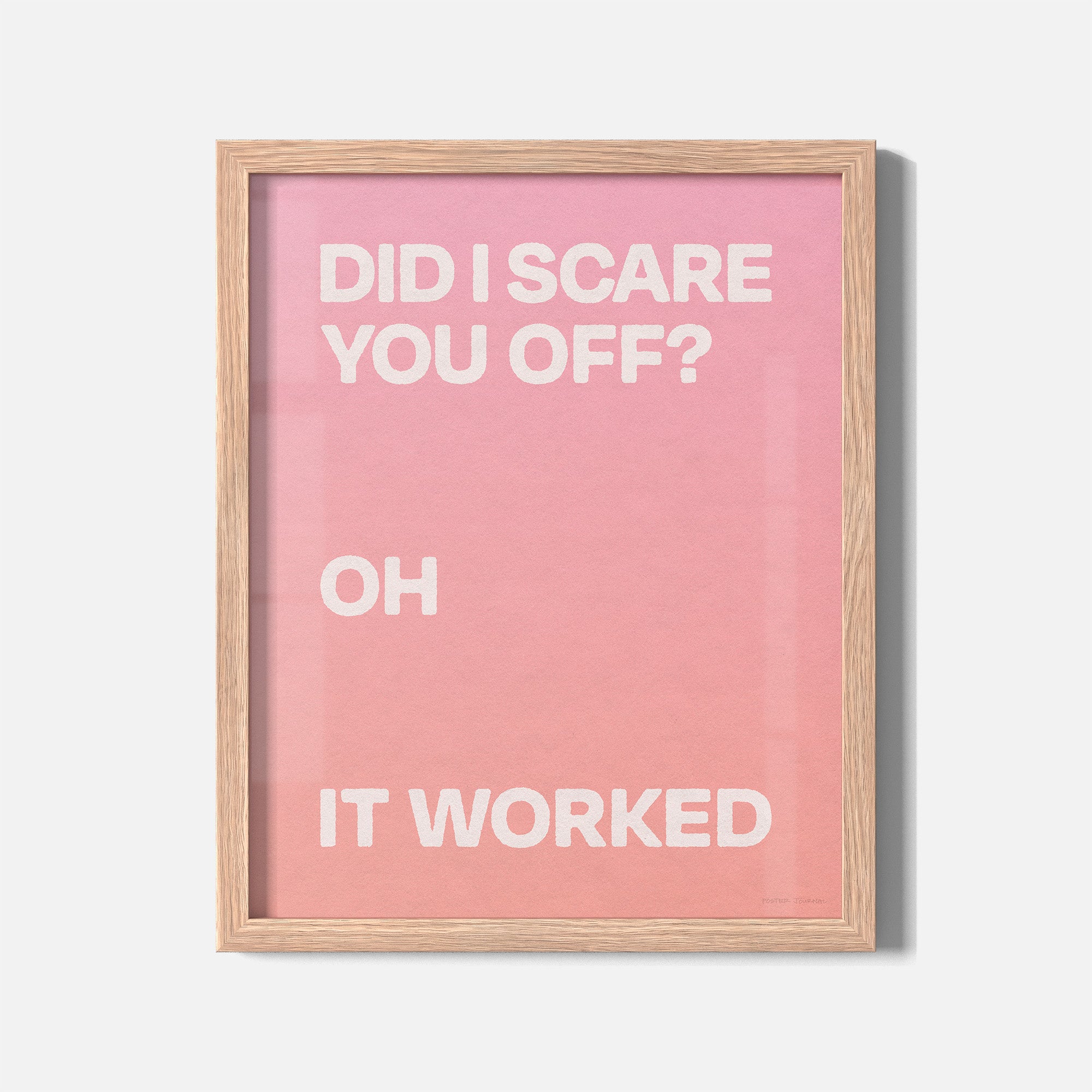 WORKED PRINT