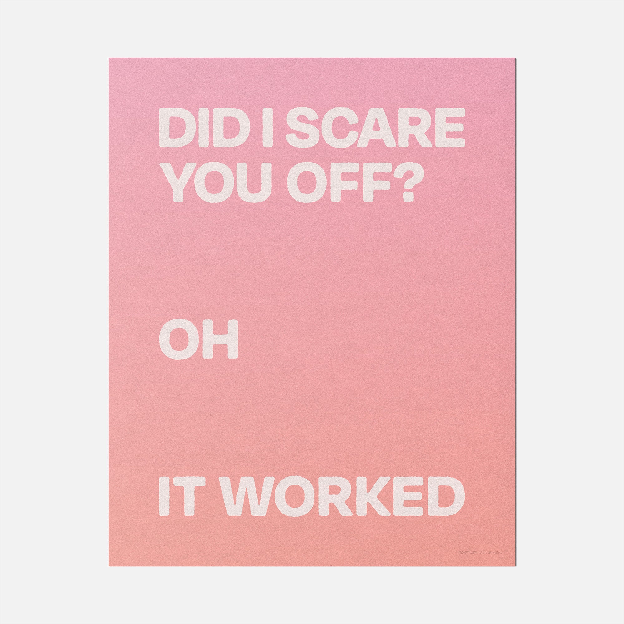 WORKED PRINT