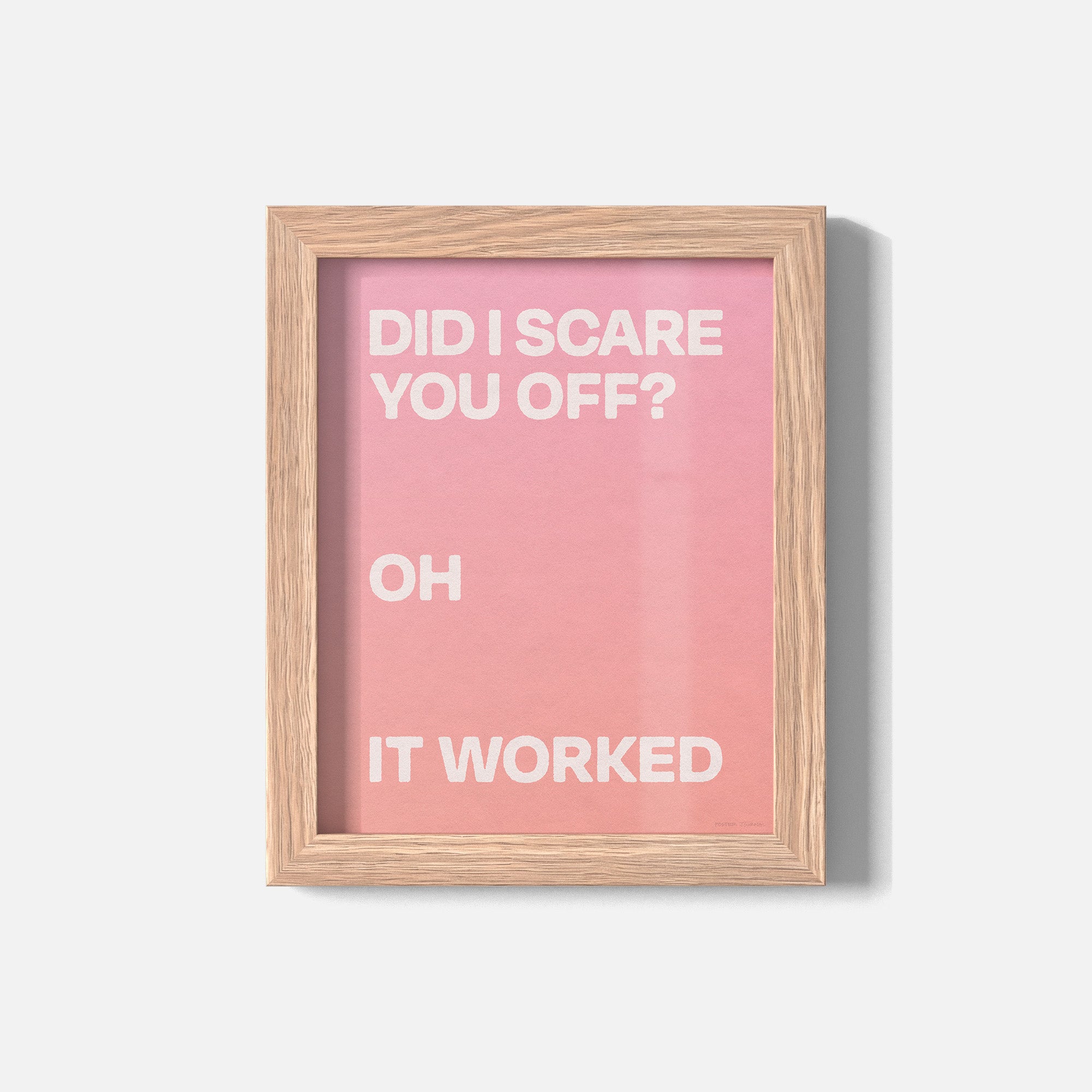 WORKED PRINT