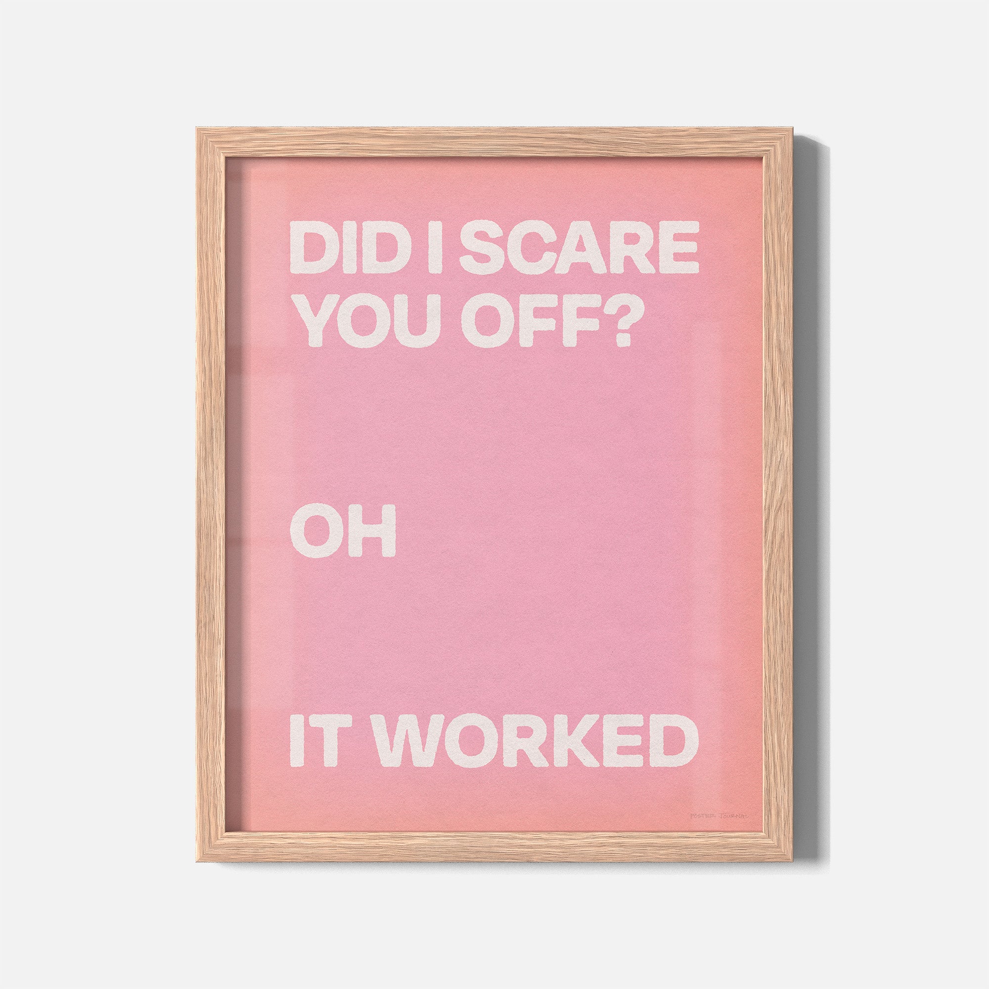 WORKED PRINT