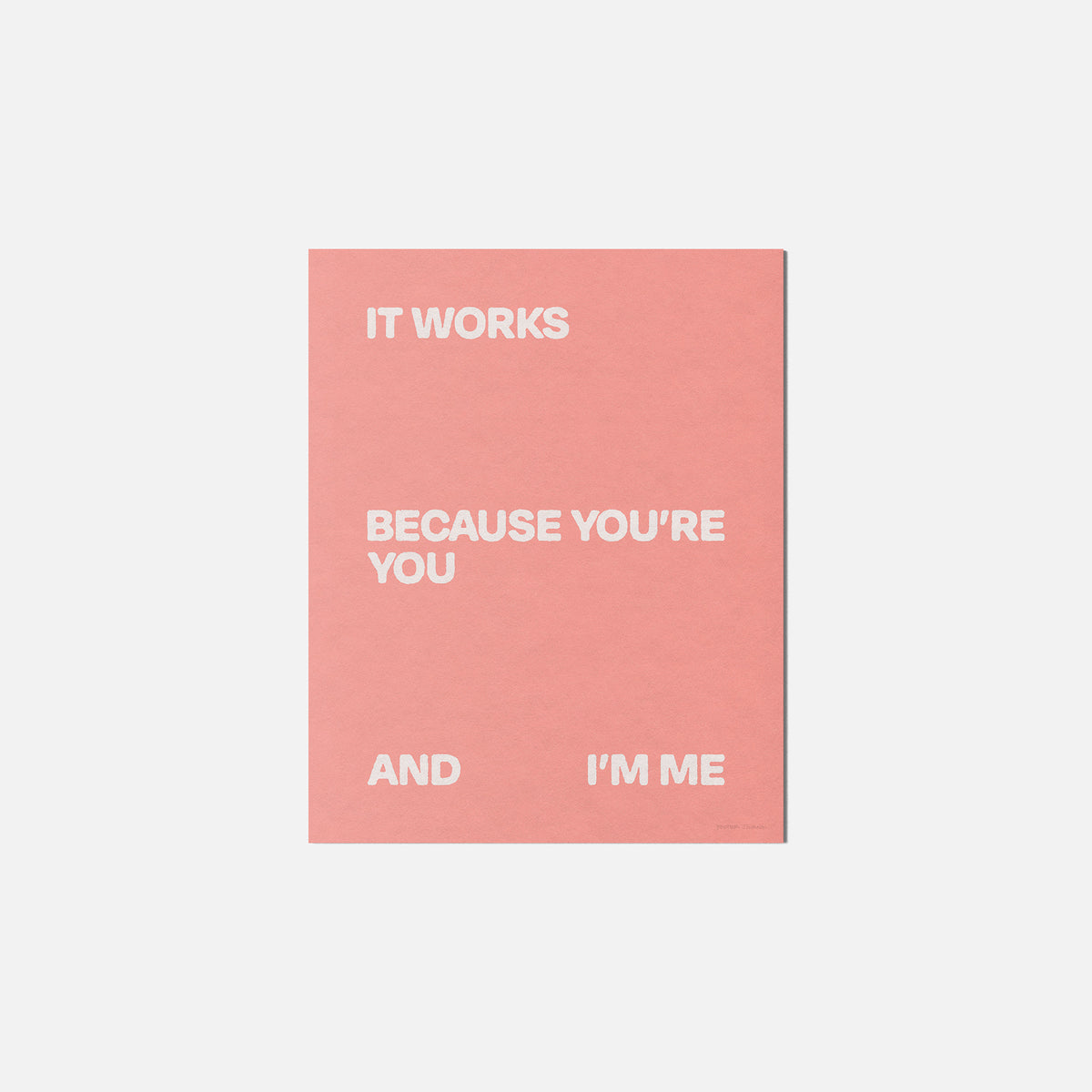 WORKS PRINT