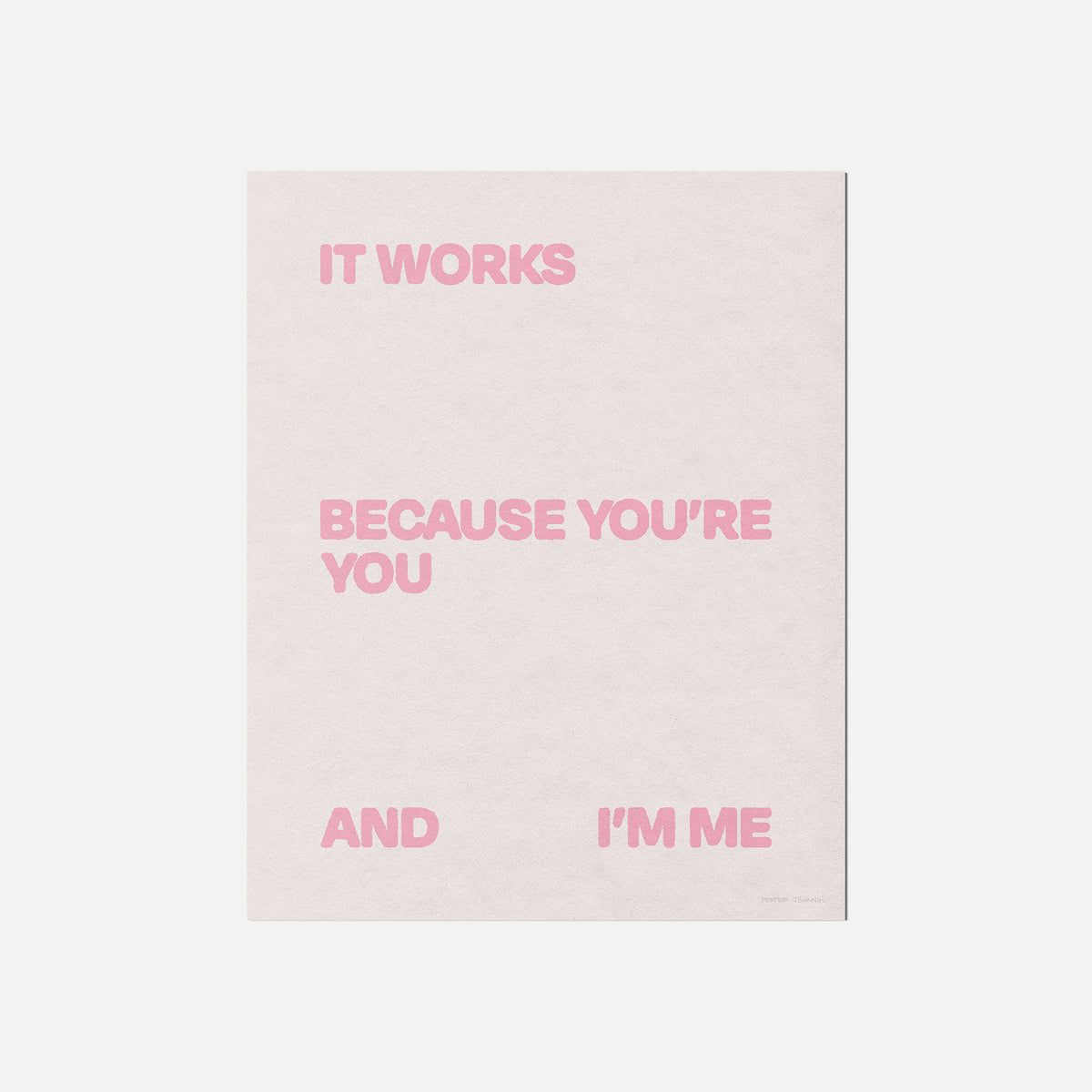 WORKS PRINT