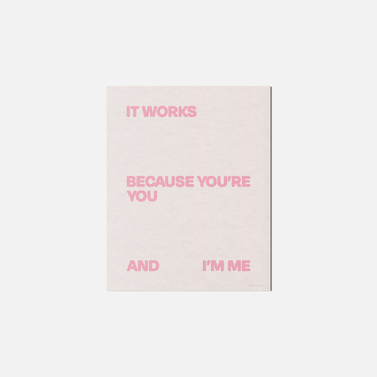 WORKS PRINT