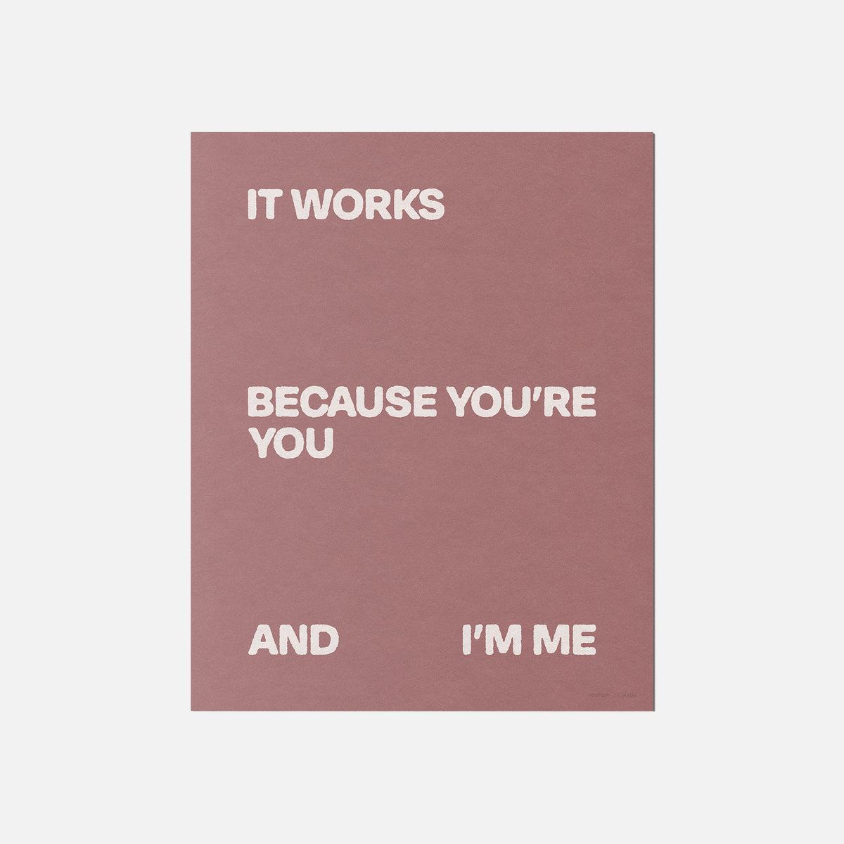 WORKS PRINT