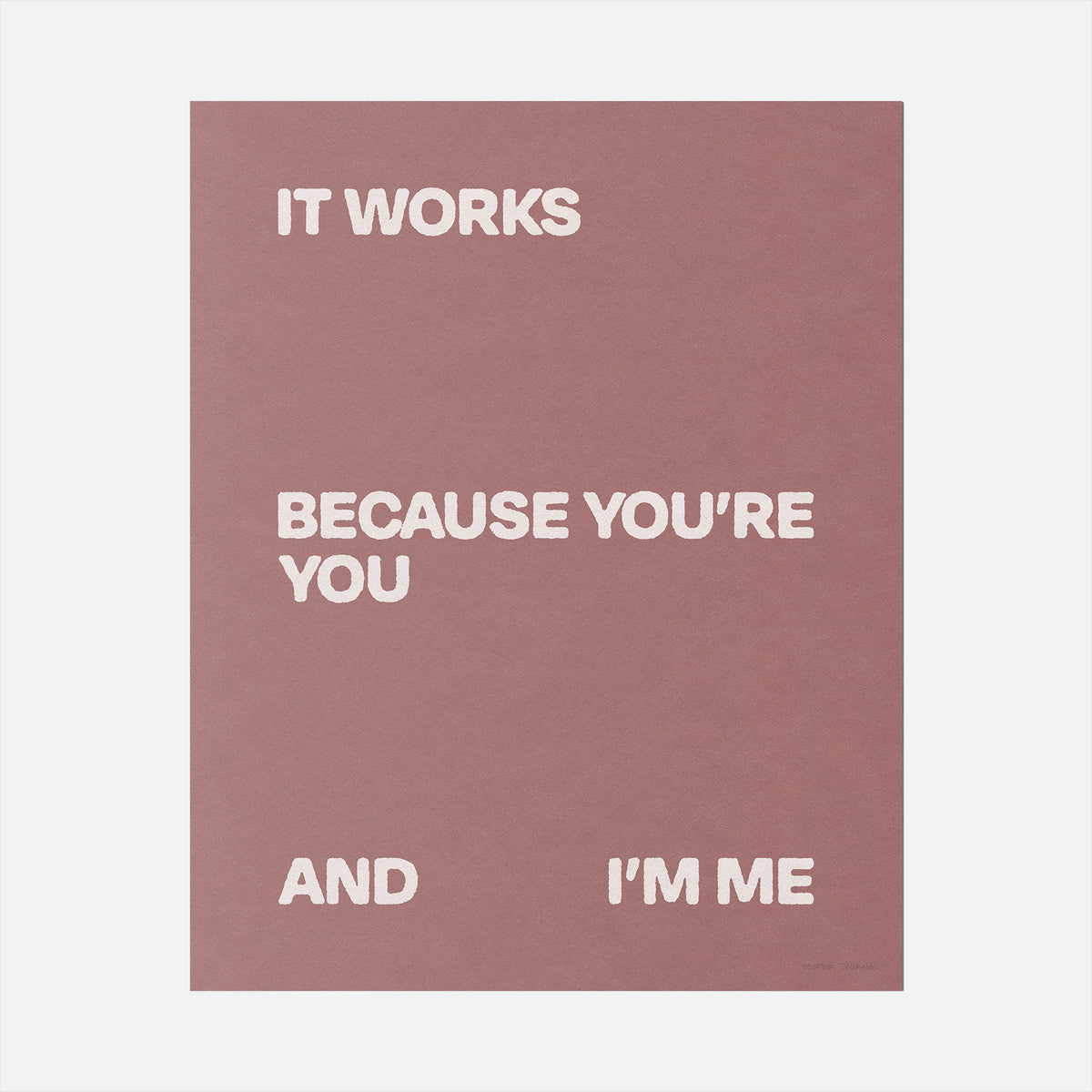 WORKS PRINT