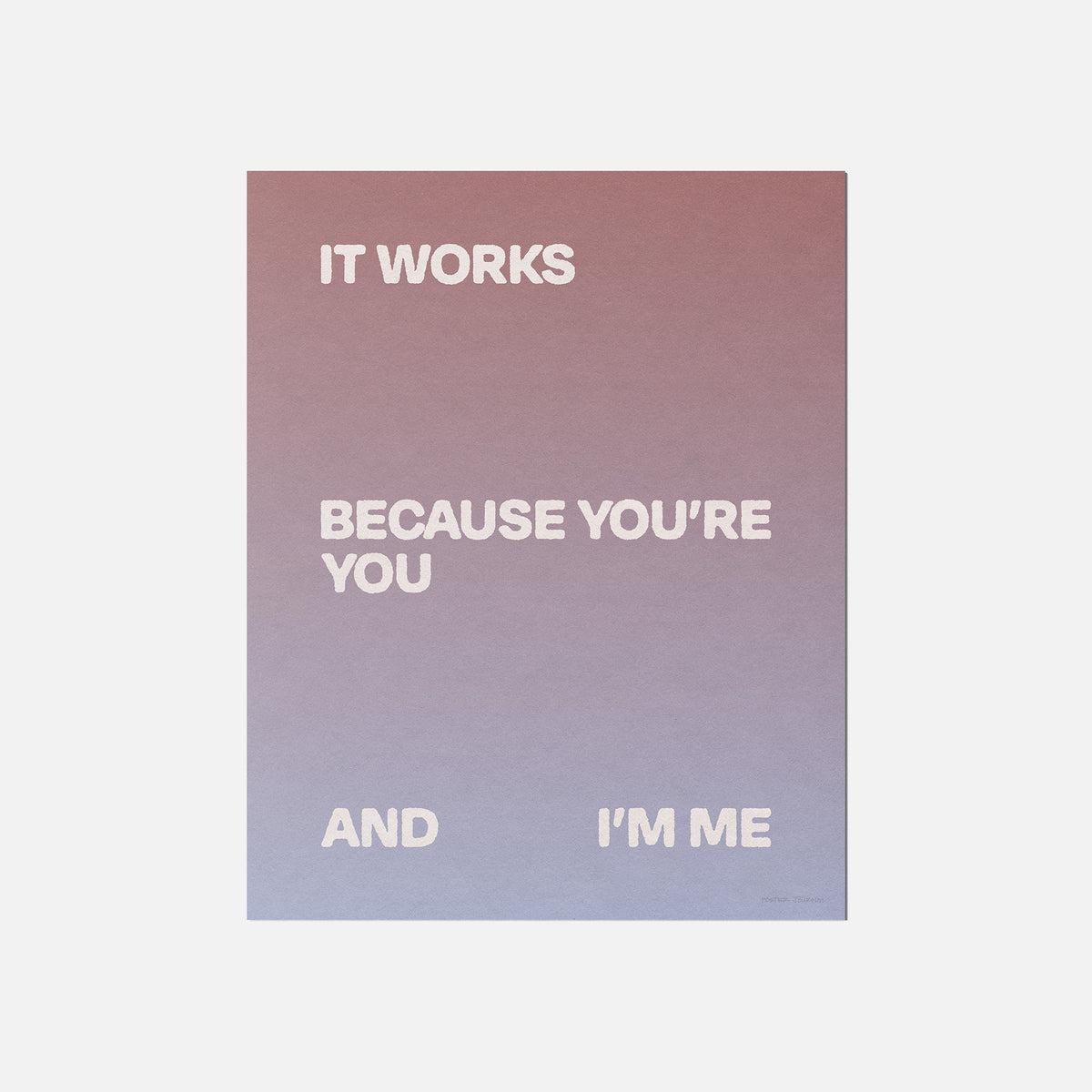 WORKS PRINT