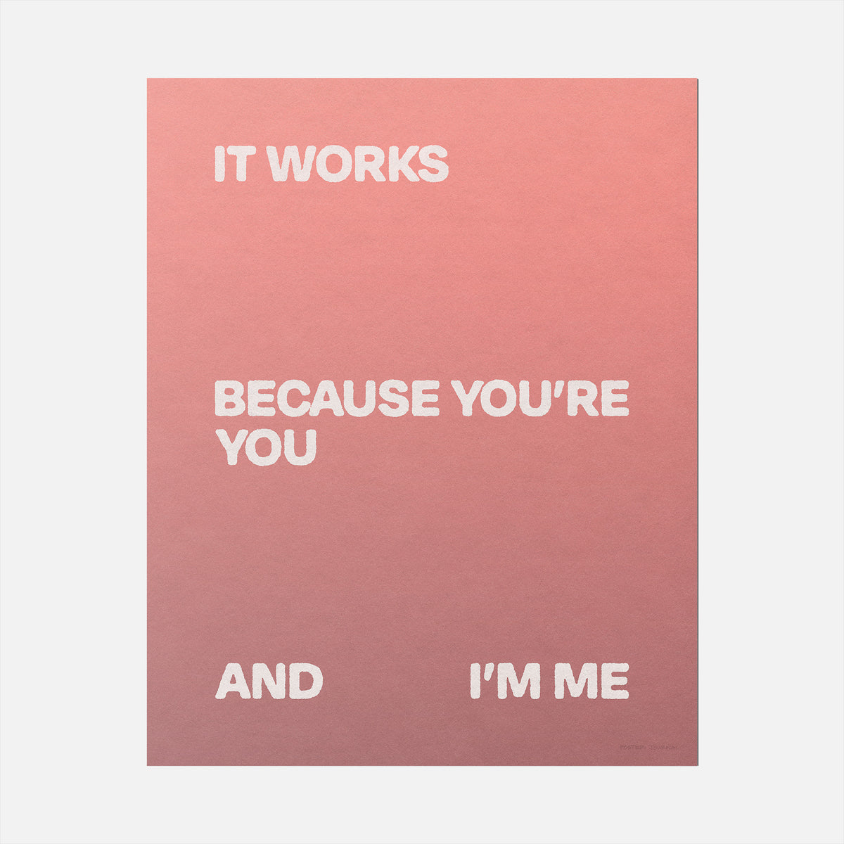WORKS PRINT