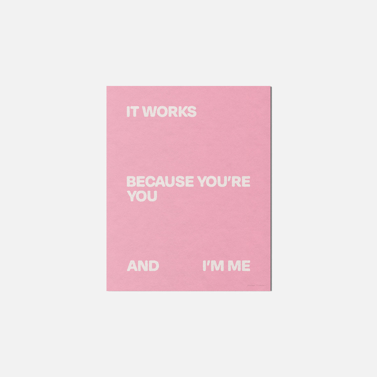 WORKS PRINT