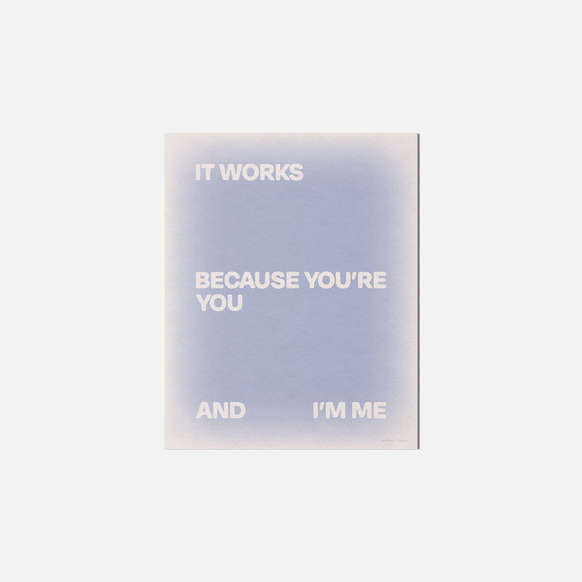 WORKS PRINT