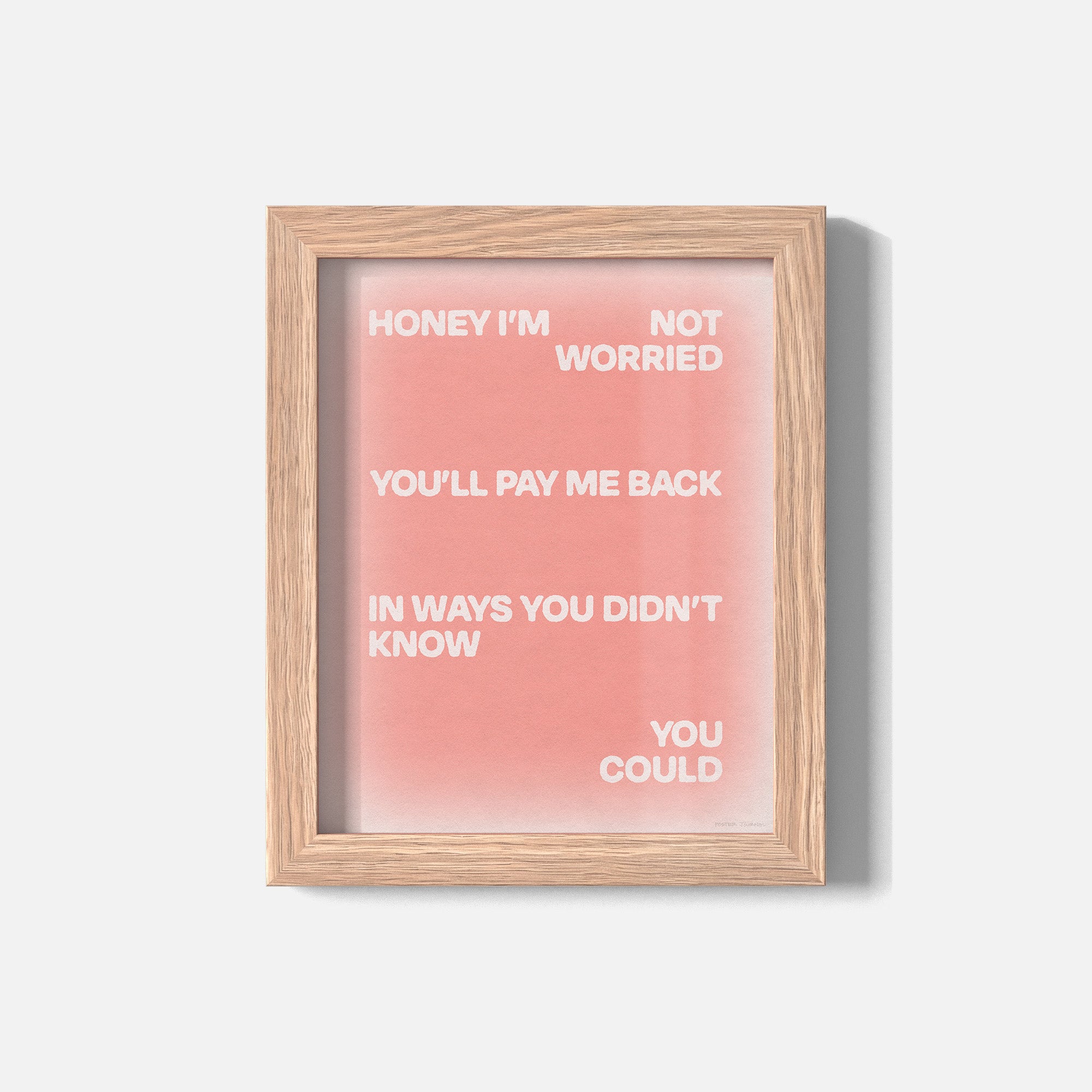 WORRIED PRINT