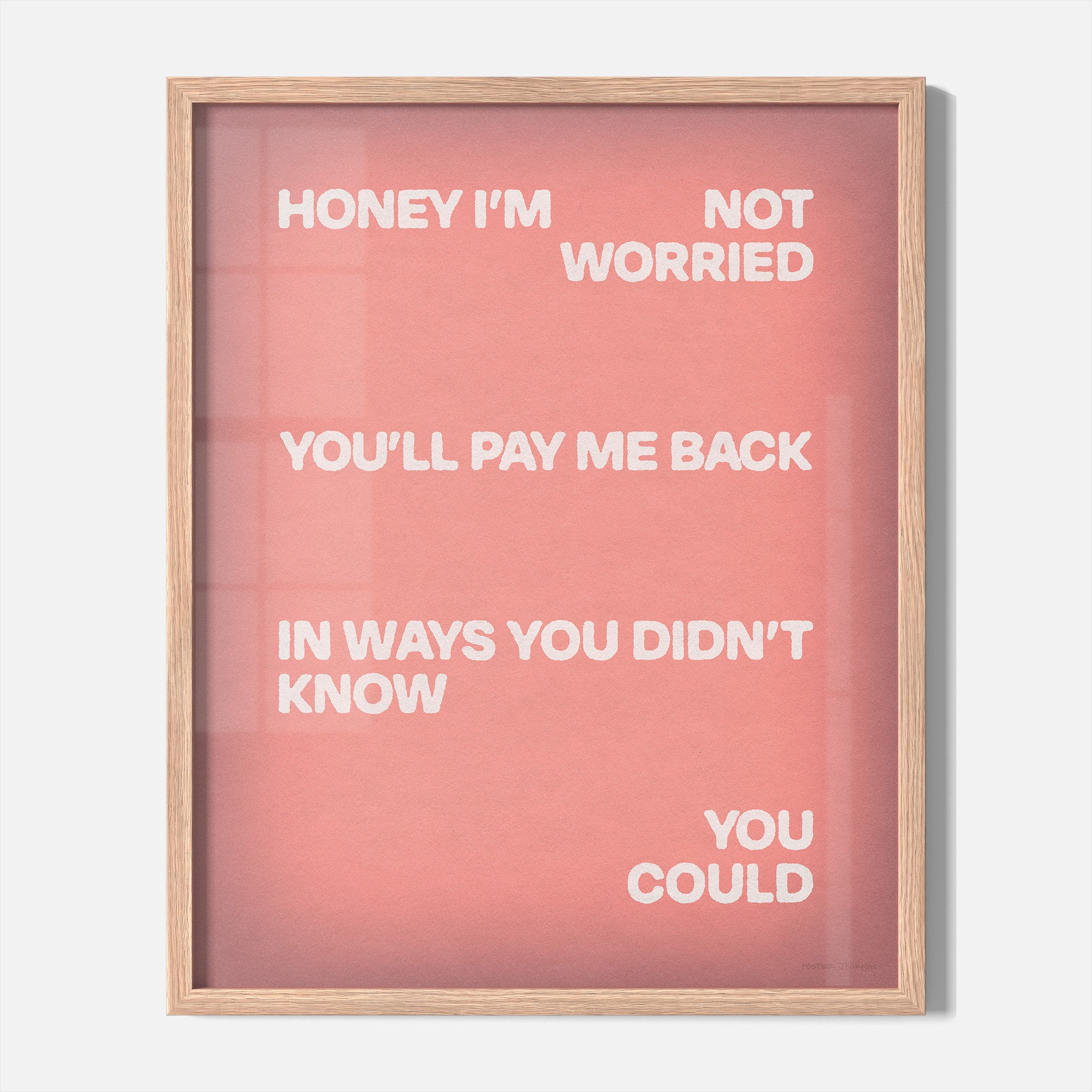 WORRIED PRINT