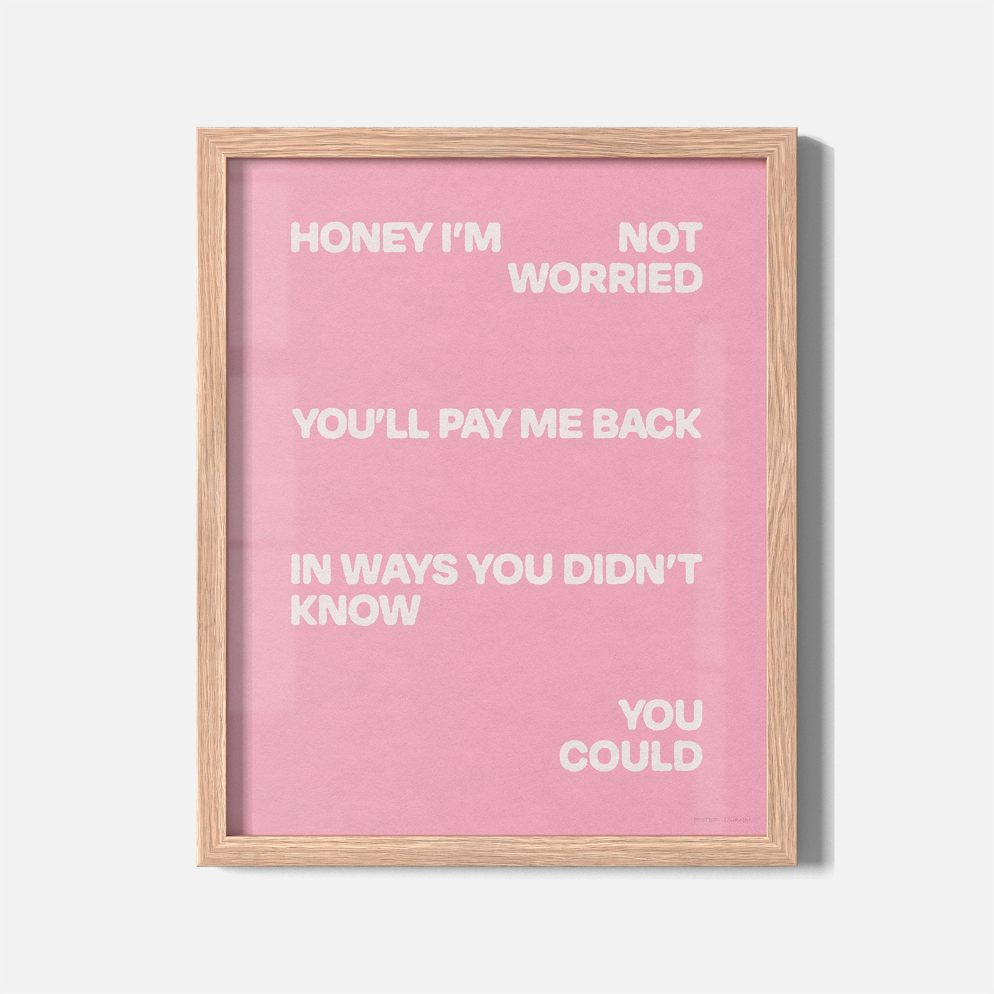 WORRIED PRINT