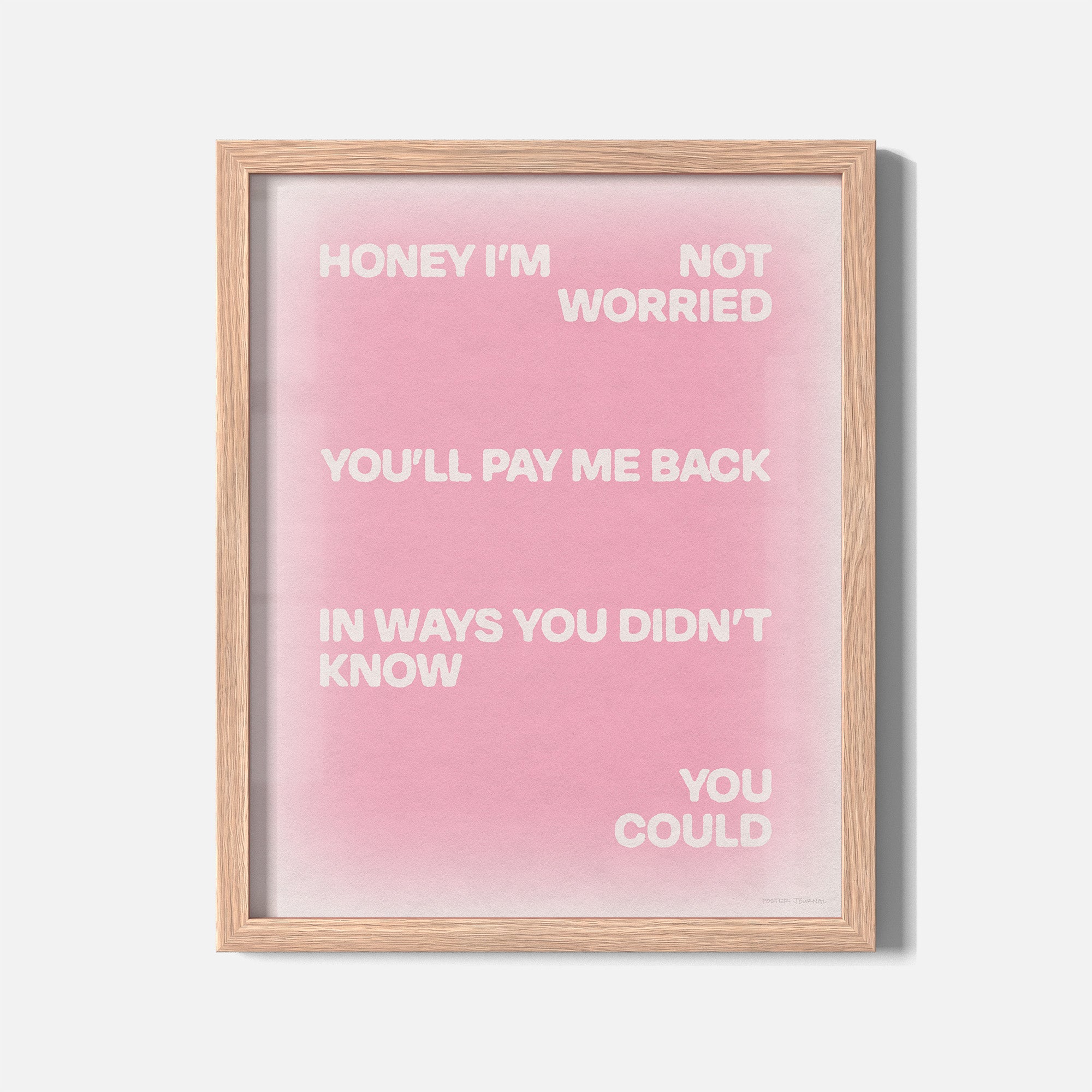 WORRIED PRINT
