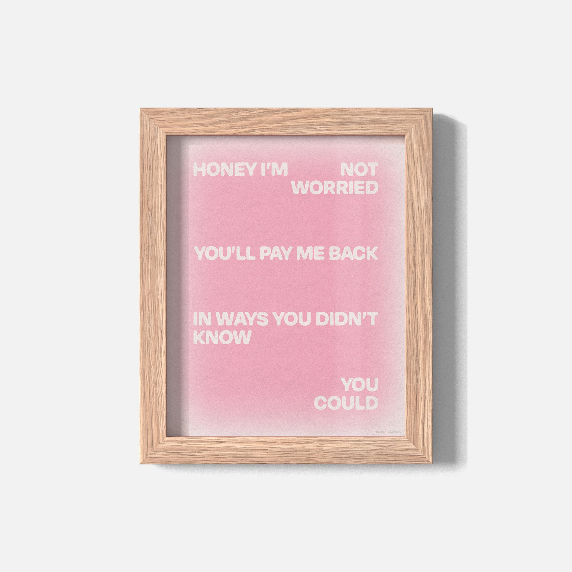 WORRIED PRINT