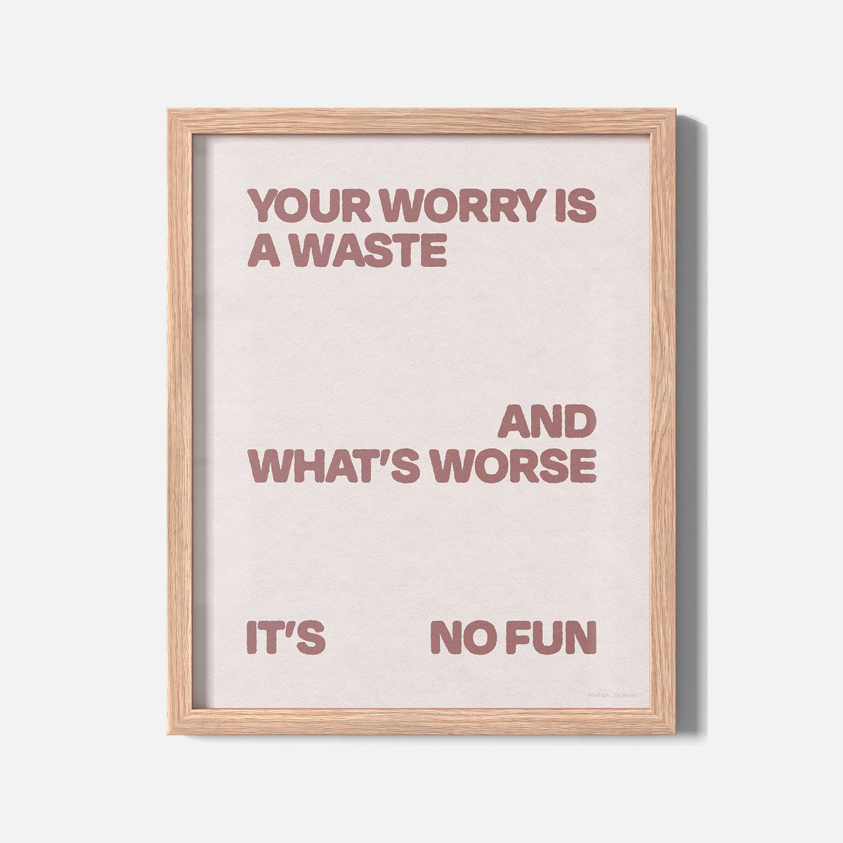 WORRY PRINT